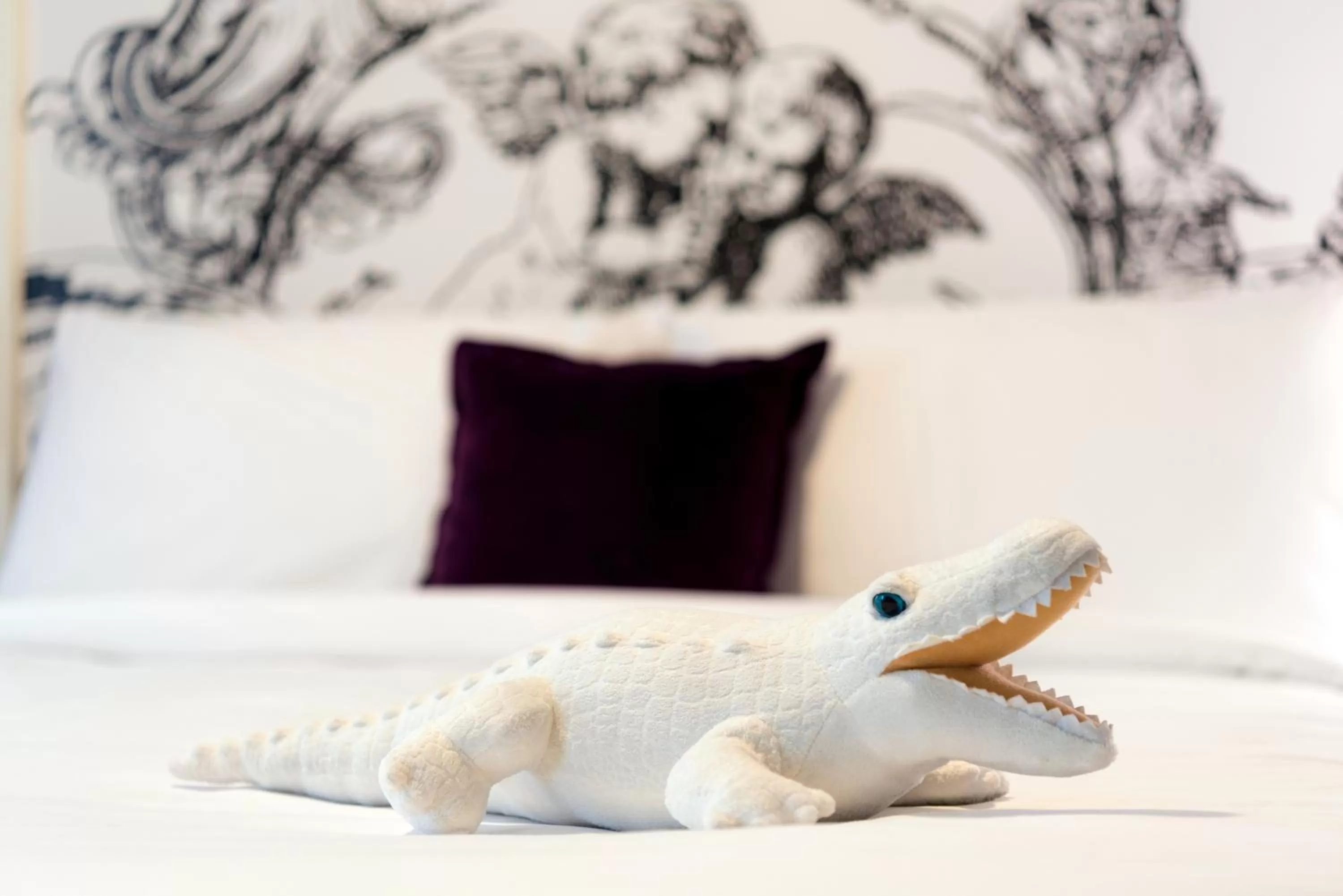 Bedroom, Winter in Hotel Vinache