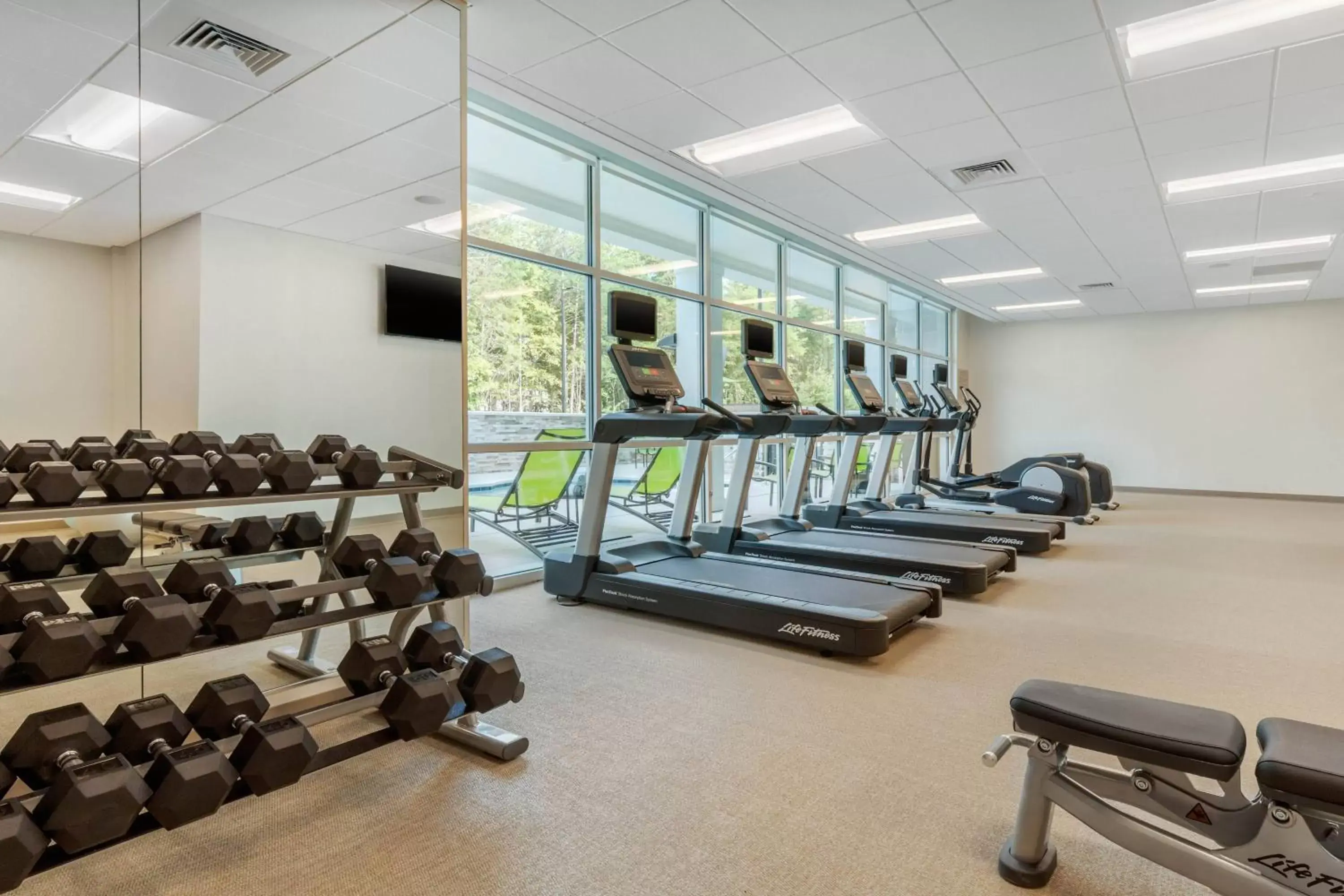 Fitness centre/facilities, Fitness Center/Facilities in SpringHill Suites Charlotte Southwest