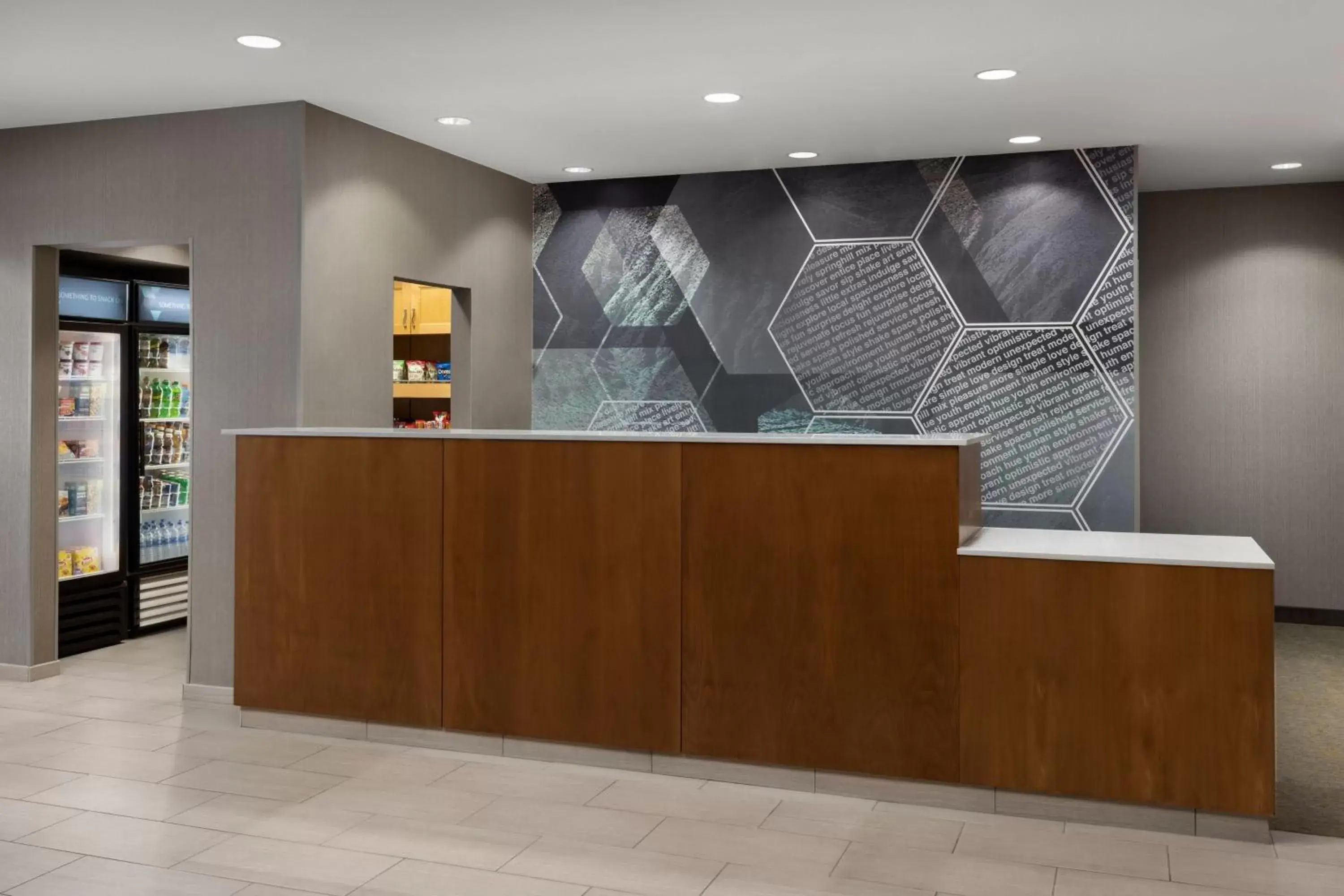 Property building, Lobby/Reception in SpringHill Suites Fresno