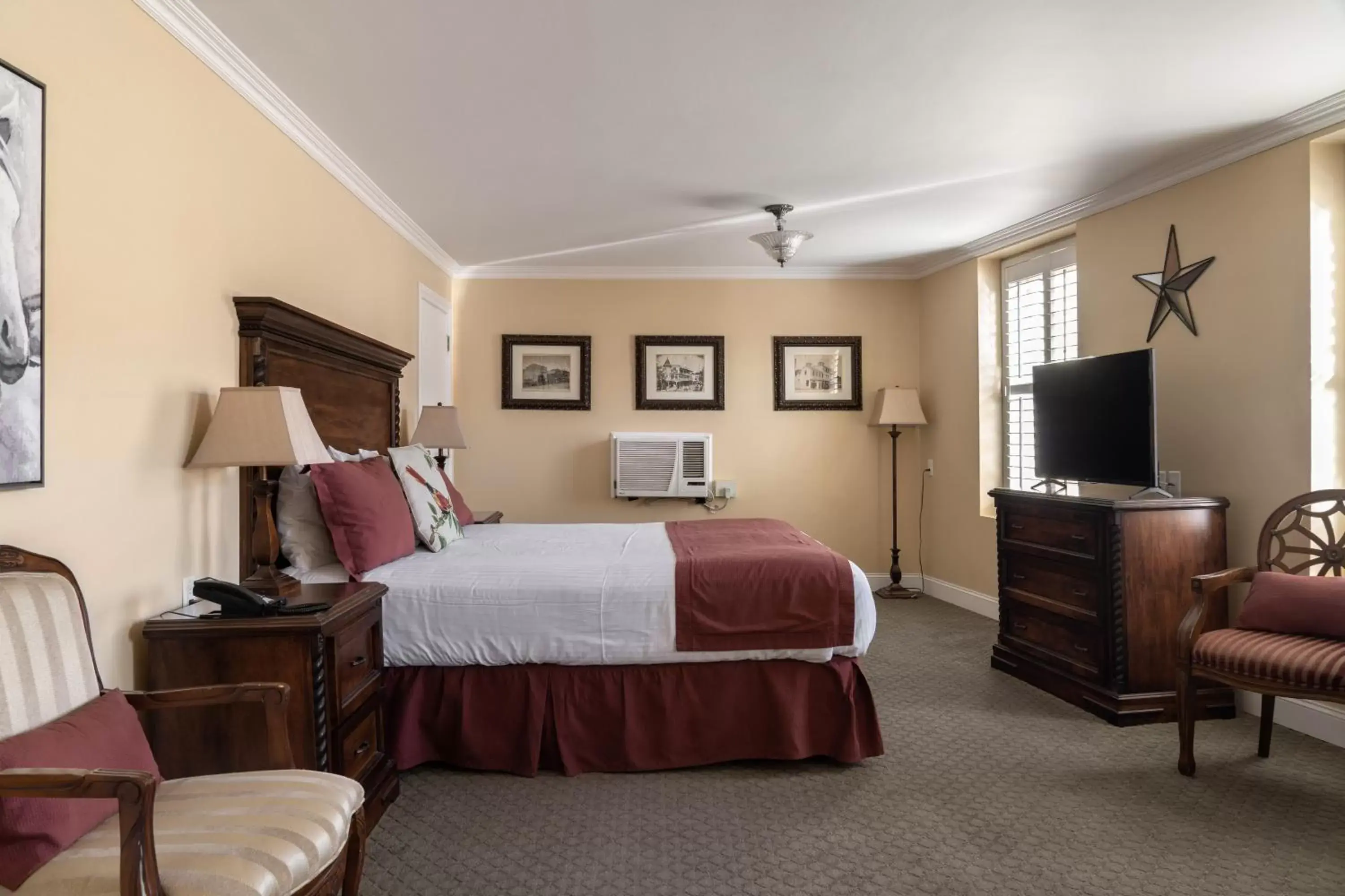 Bedroom in Historic Sonora Inn