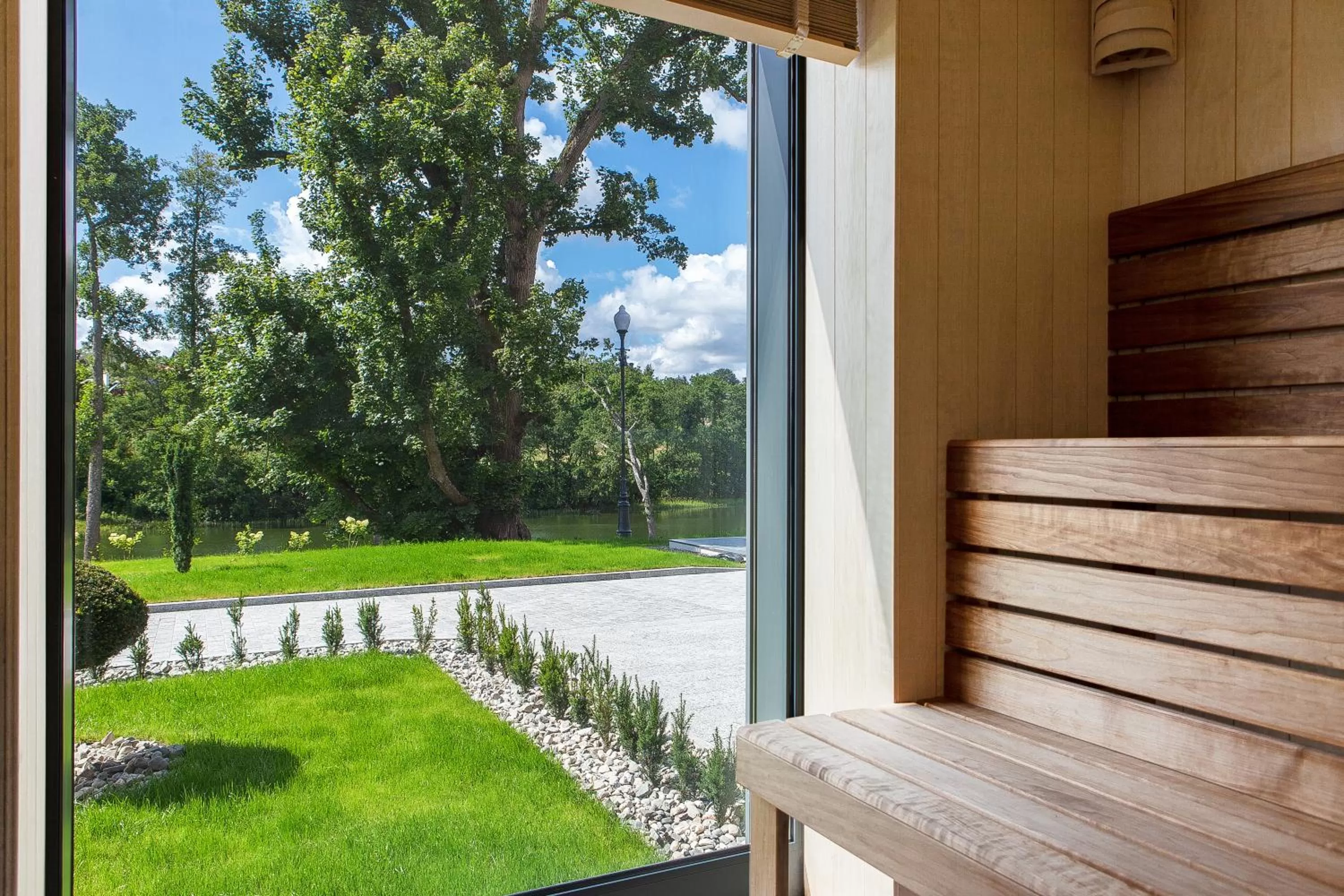Garden in Leśny Dwór