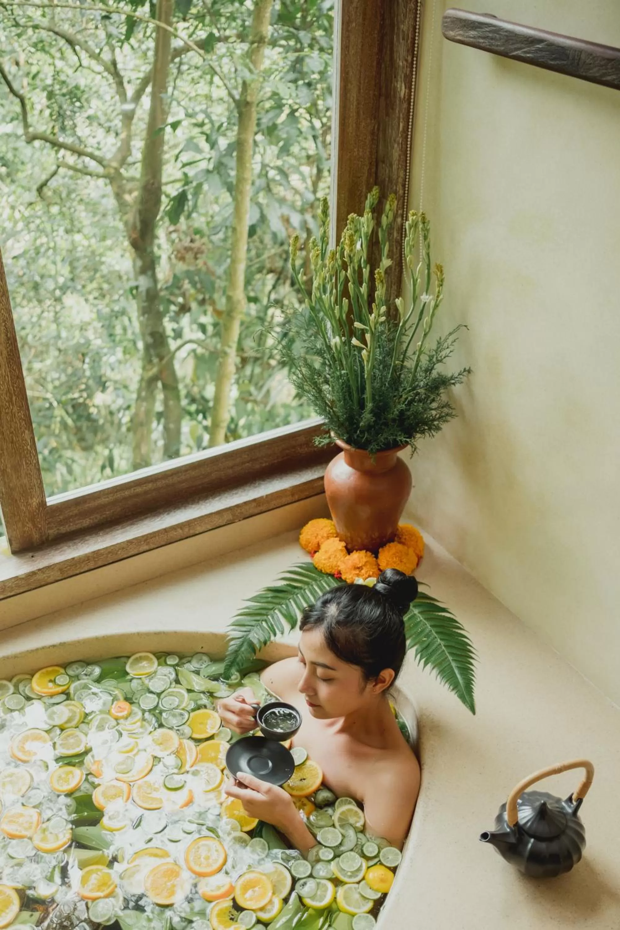 Public Bath in The Kayon Resort