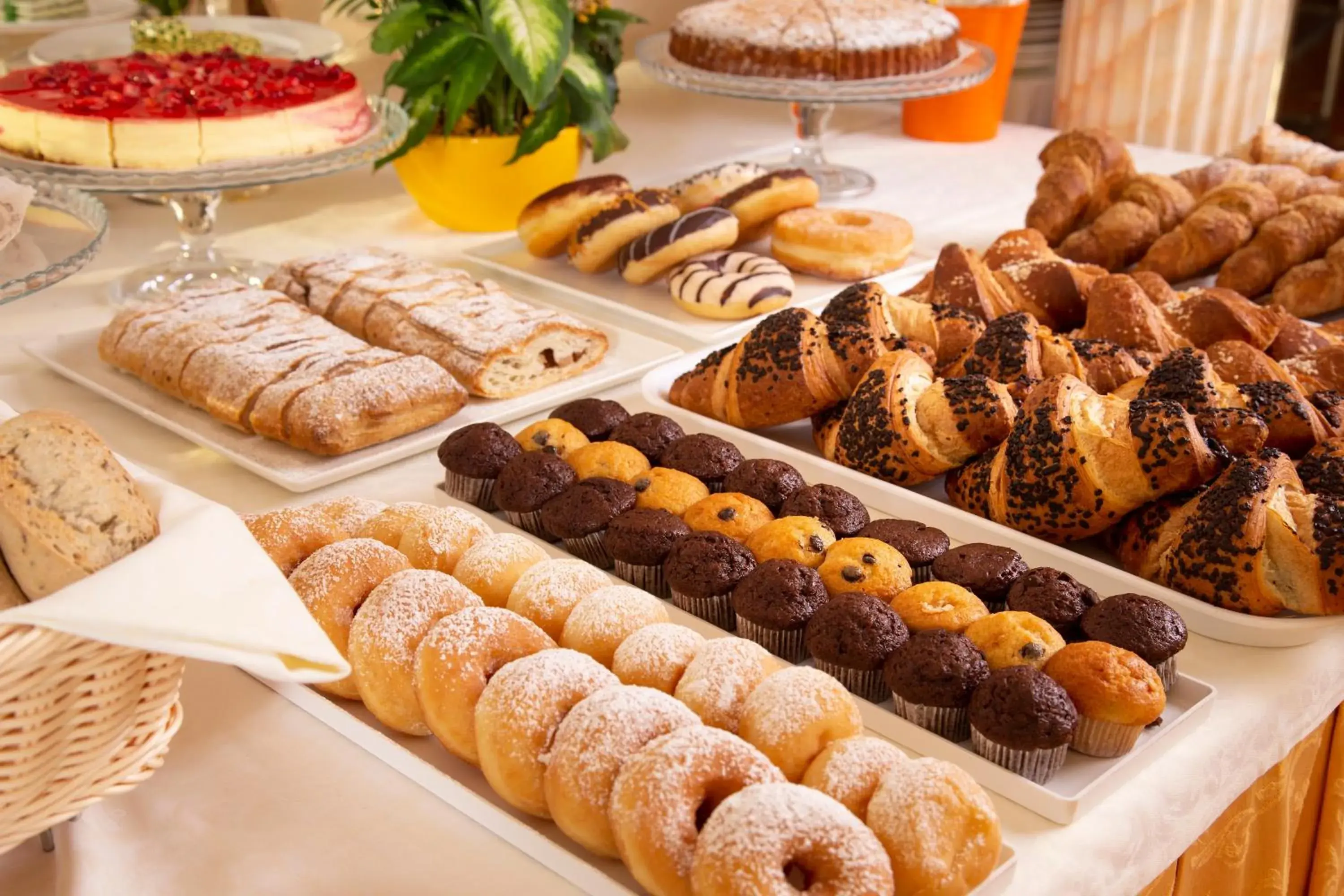 Breakfast in Hotel Gallia Palace Breakfast in Hotel Gallia Palace