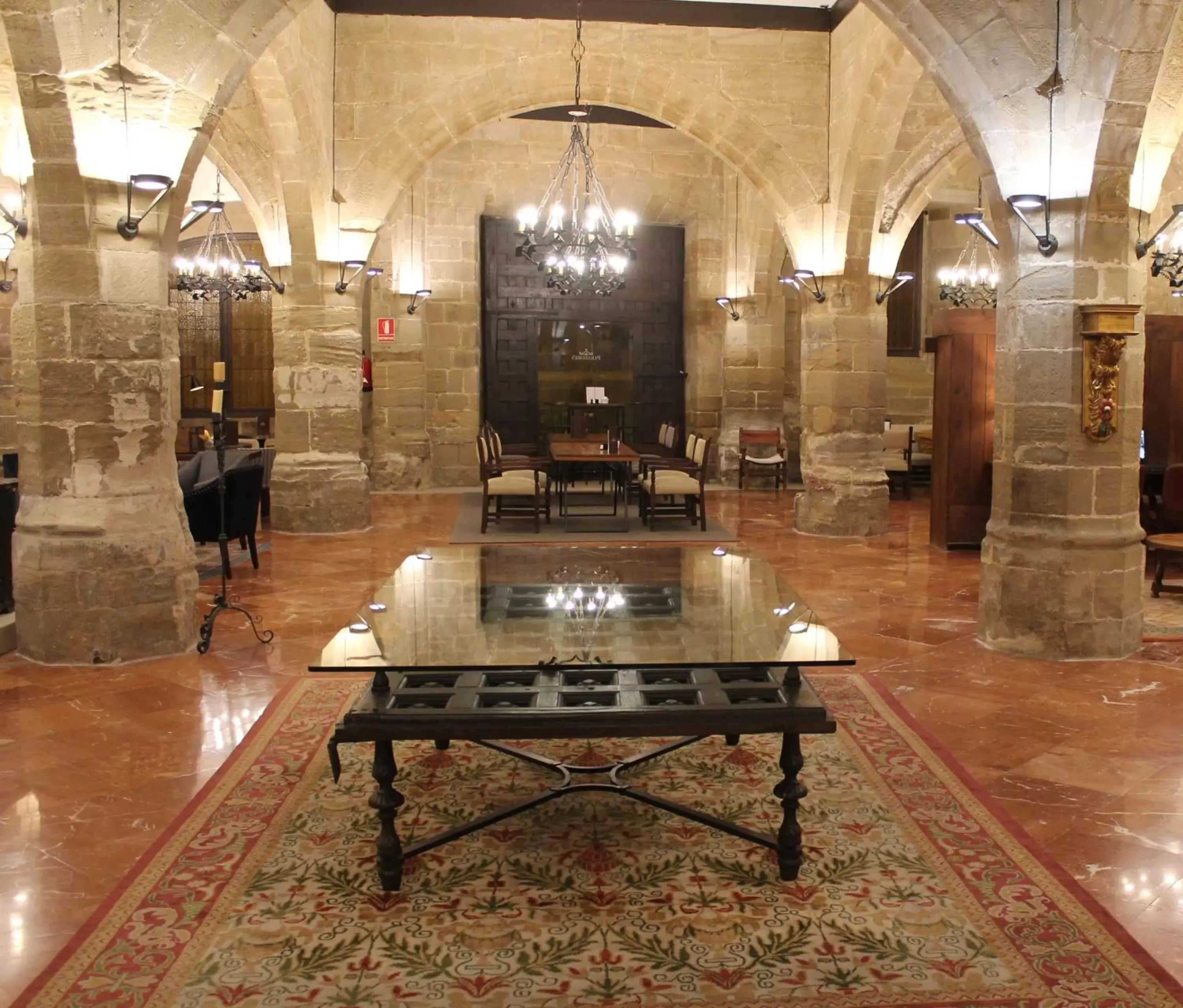 Lobby or reception in Parador de Santo Domingo de la Calzada