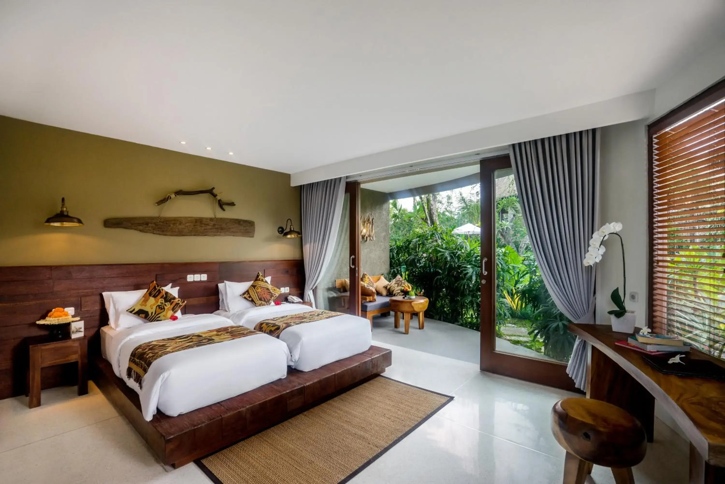 Bed in Honai Resort