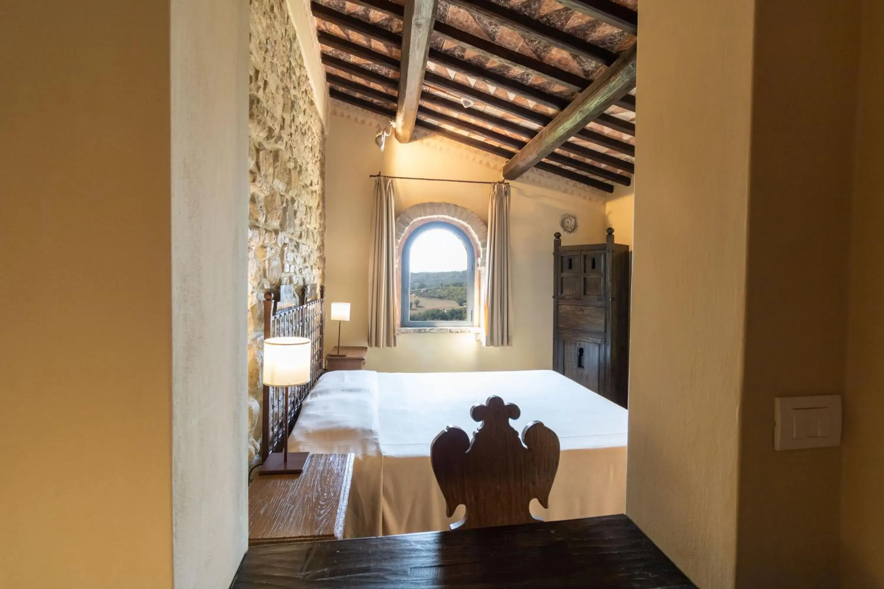Bedroom, Bed in Castello Di Monterone