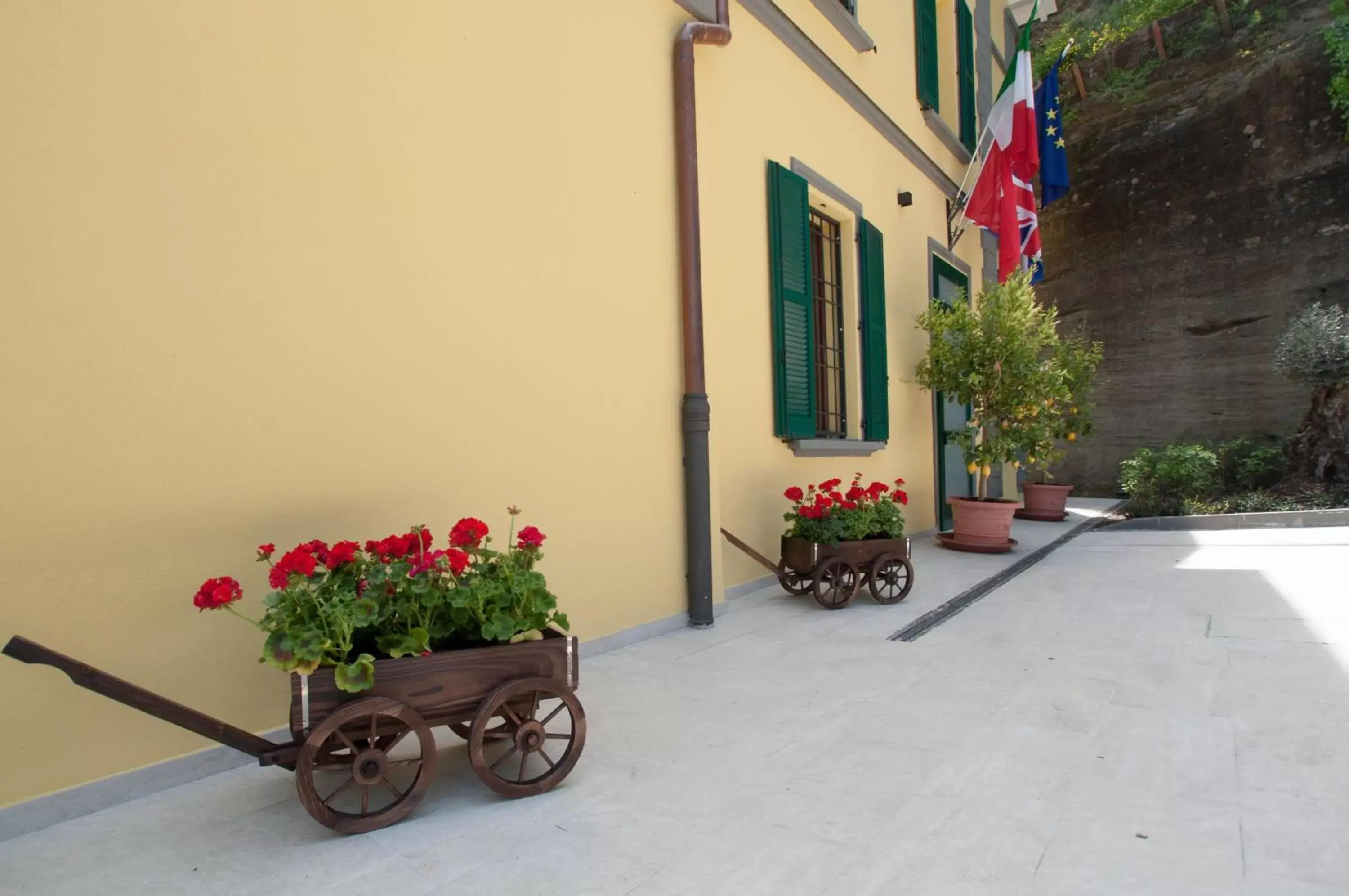 Facade/entrance in Hotel Ca' di Gali