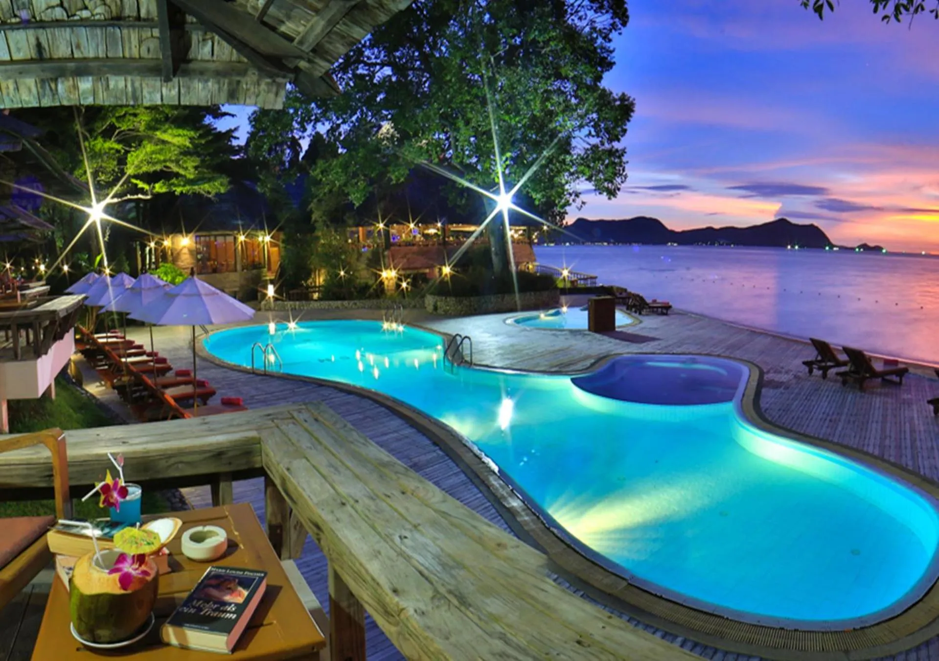 Balcony/Terrace in Sunset Park Resort and Spa By SWR