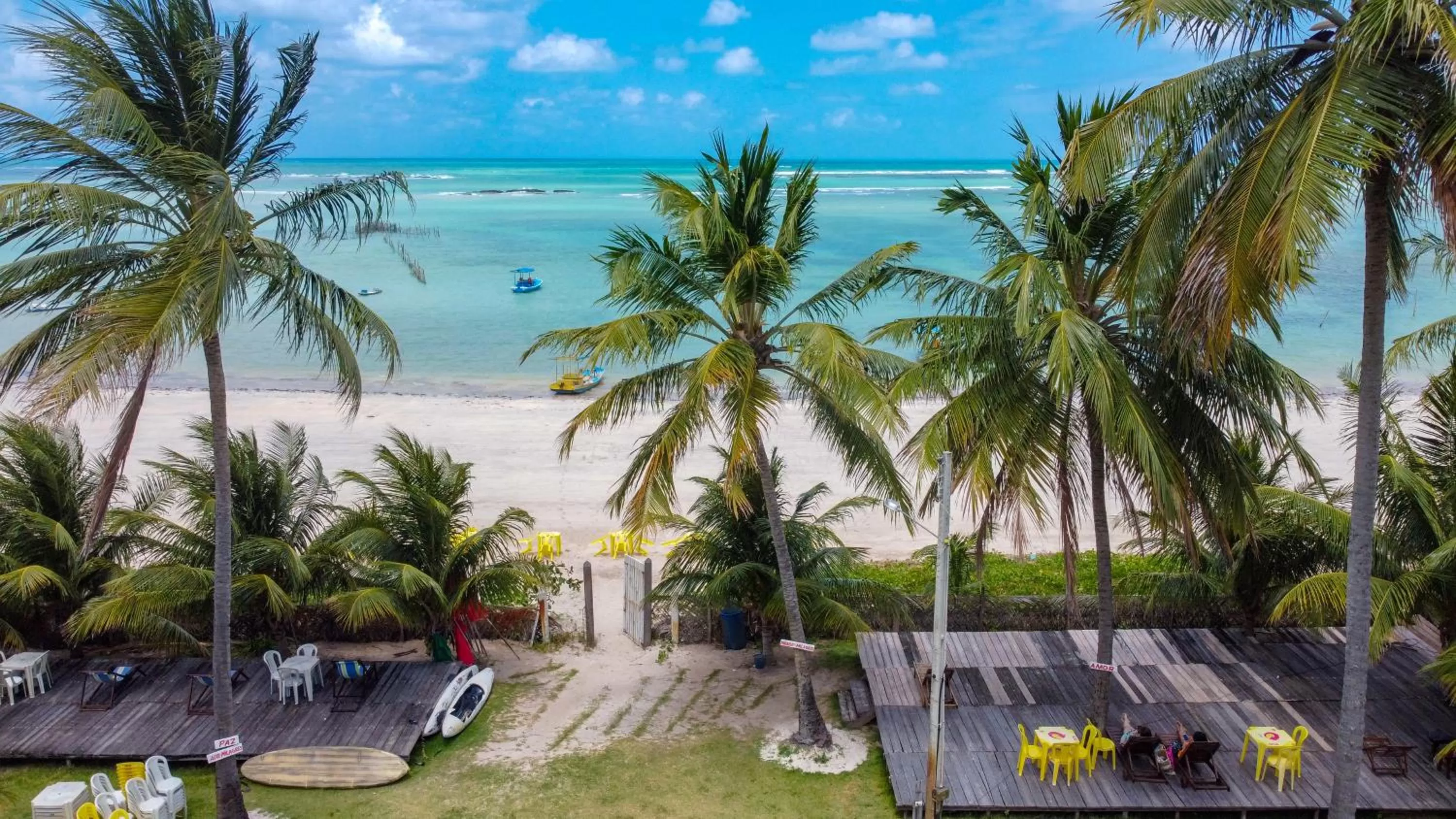 Sea view in Pousada e Restaurante Encanto das Águas