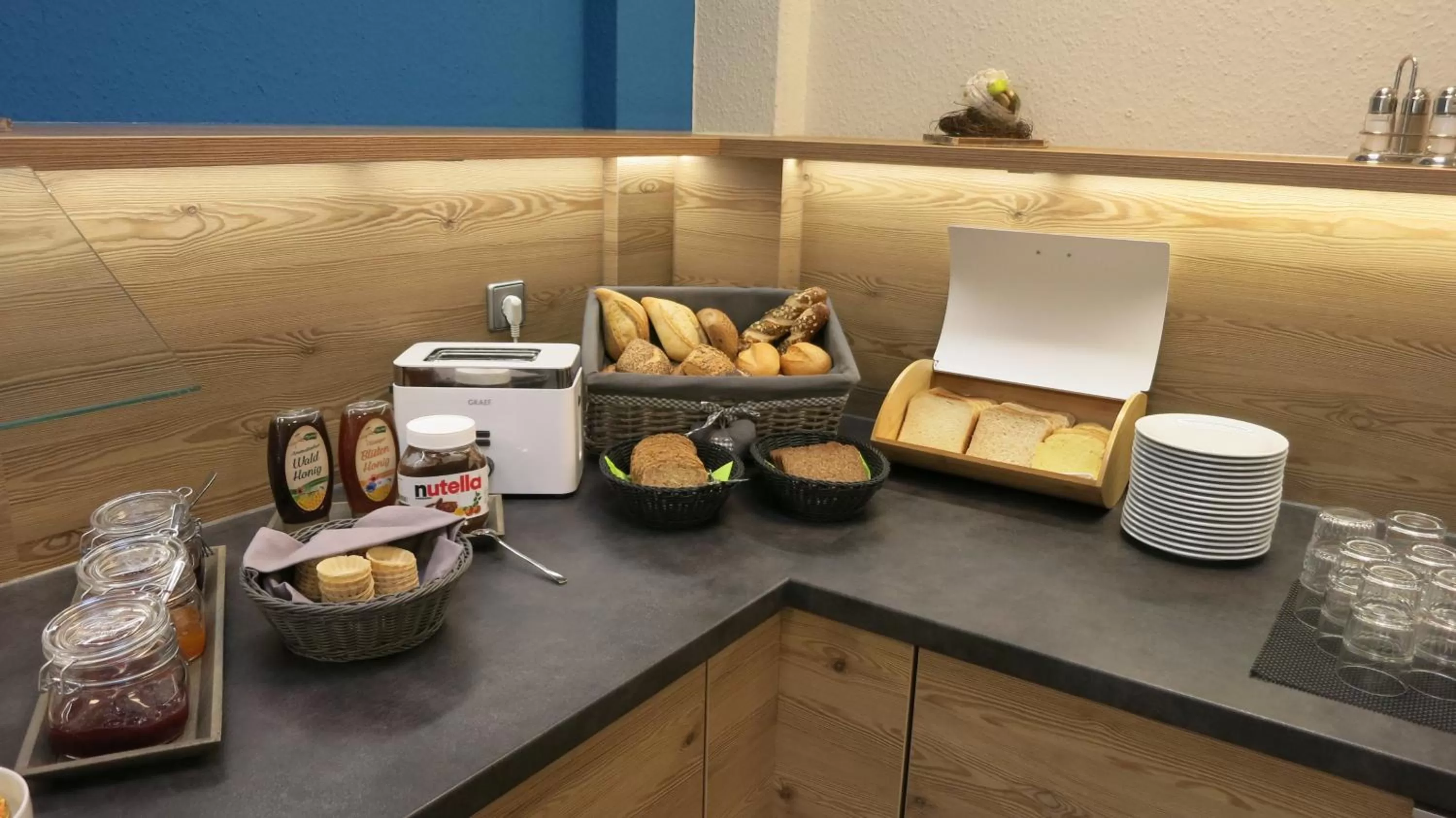 Food close-up in Boardingroom