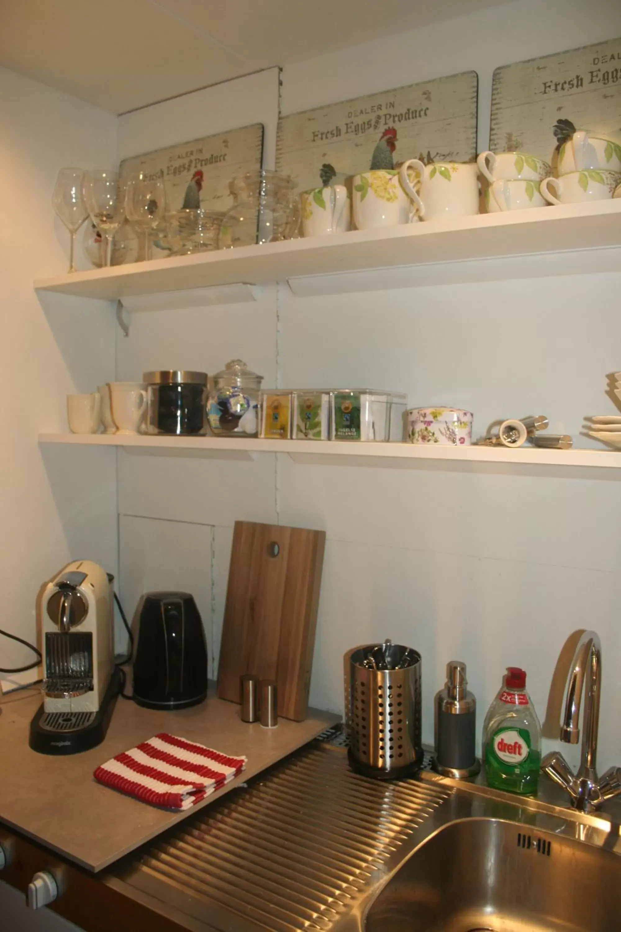 Decorative detail, Kitchen/Kitchenette in B&B Het Hart van Haarlem