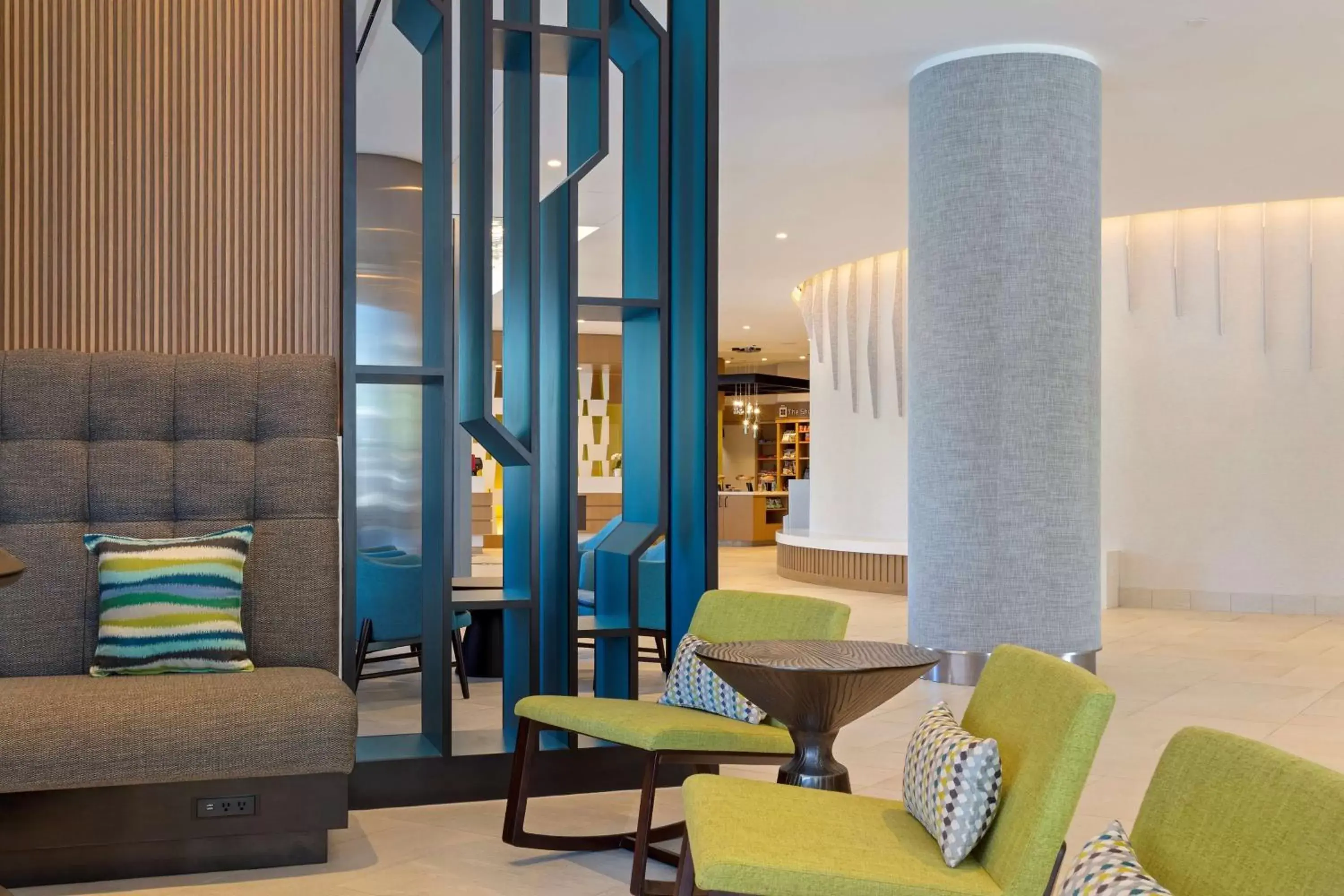 Lobby or reception in Hilton Garden Inn Boston Brookline, Ma Lobby or reception in Hilton Garden Inn Boston Brookline, Ma