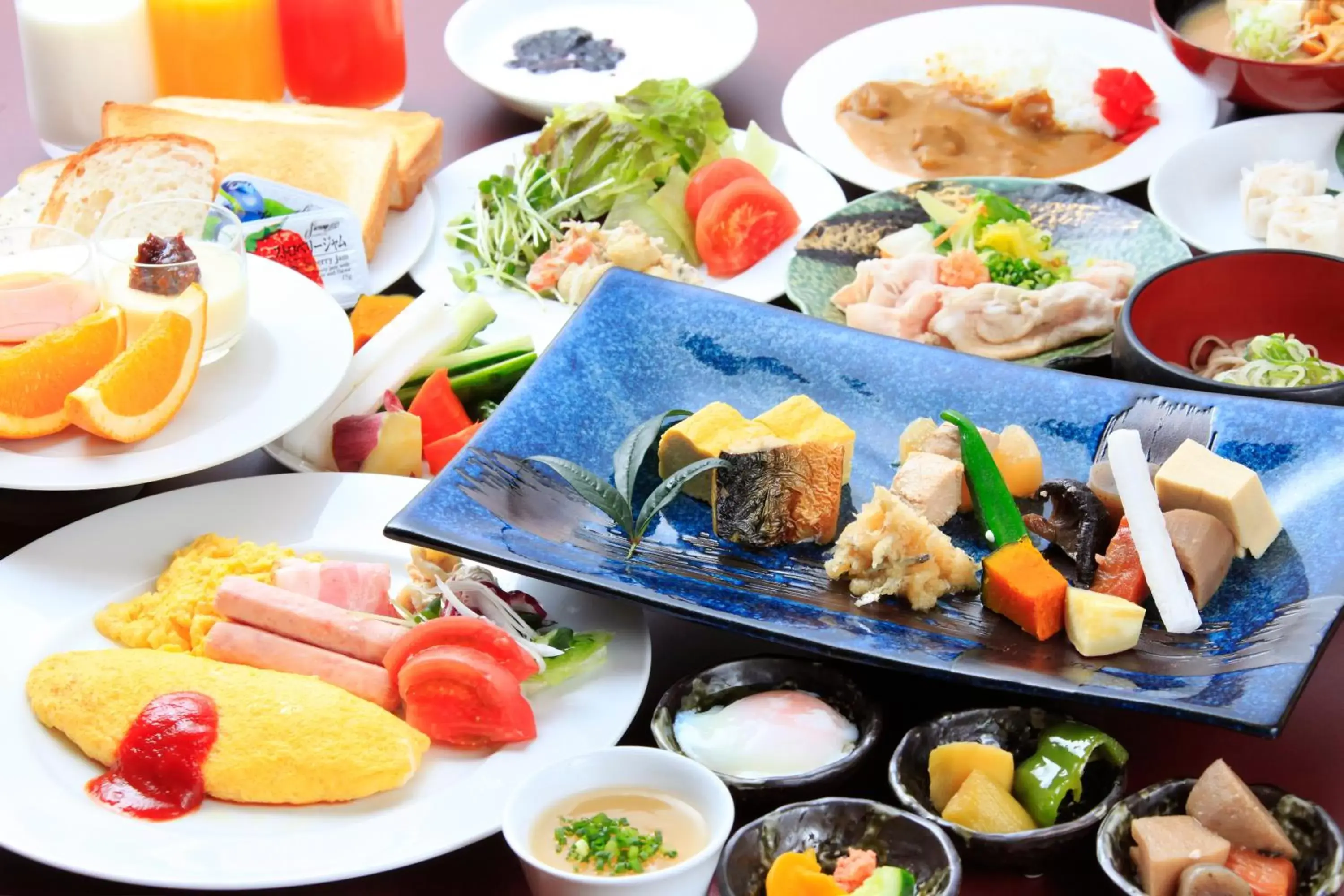 Buffet breakfast, Breakfast in Quintessa Hotel Ogaki