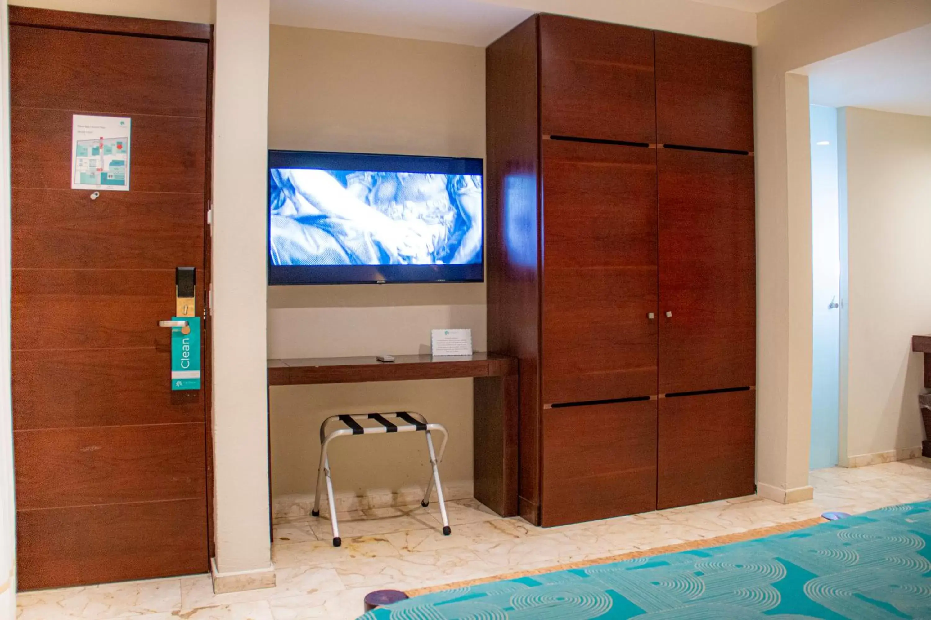 Bedroom, TV/Entertainment Center in The Palm at Playa