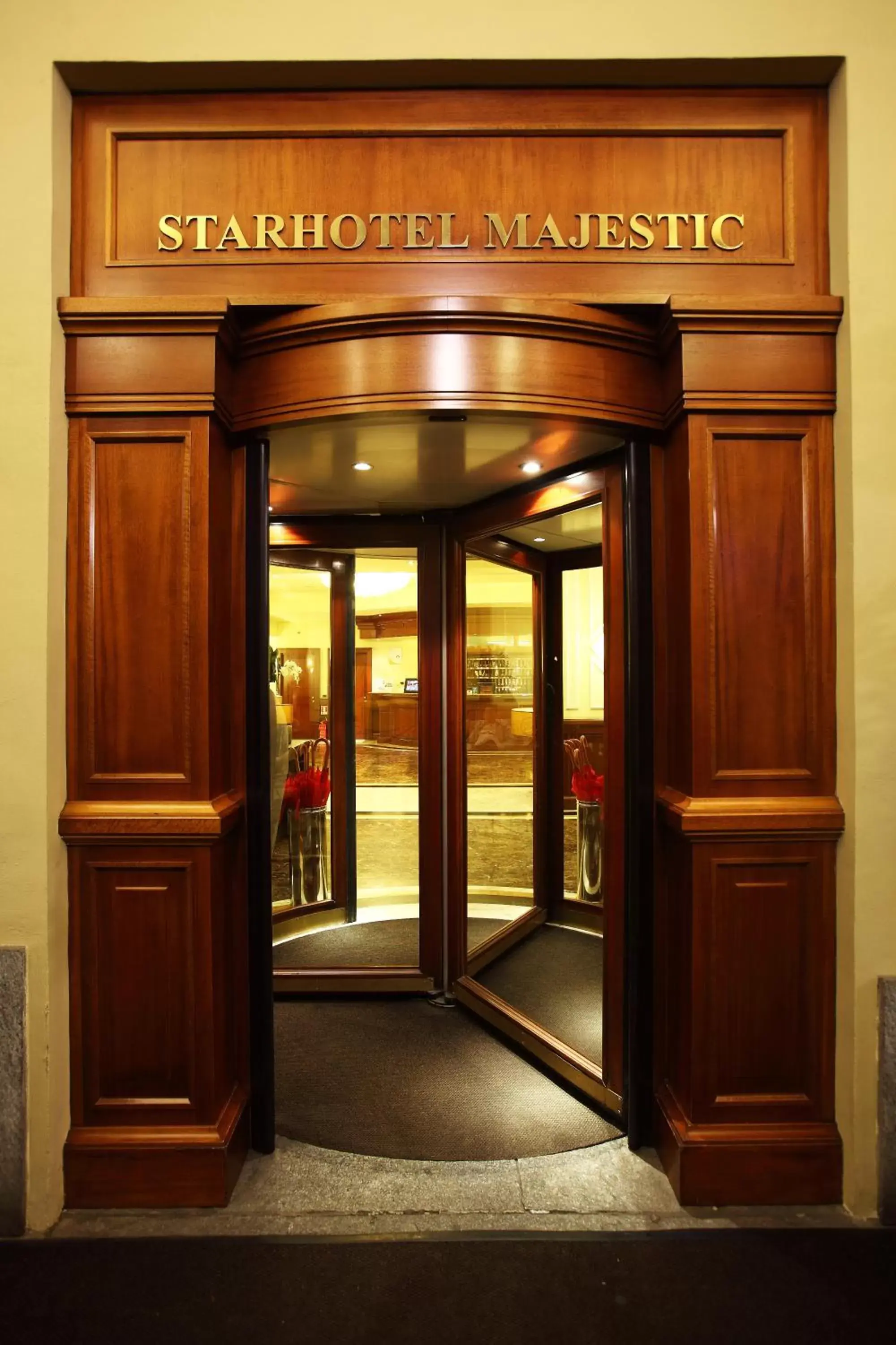 Facade/entrance in Starhotels Majestic