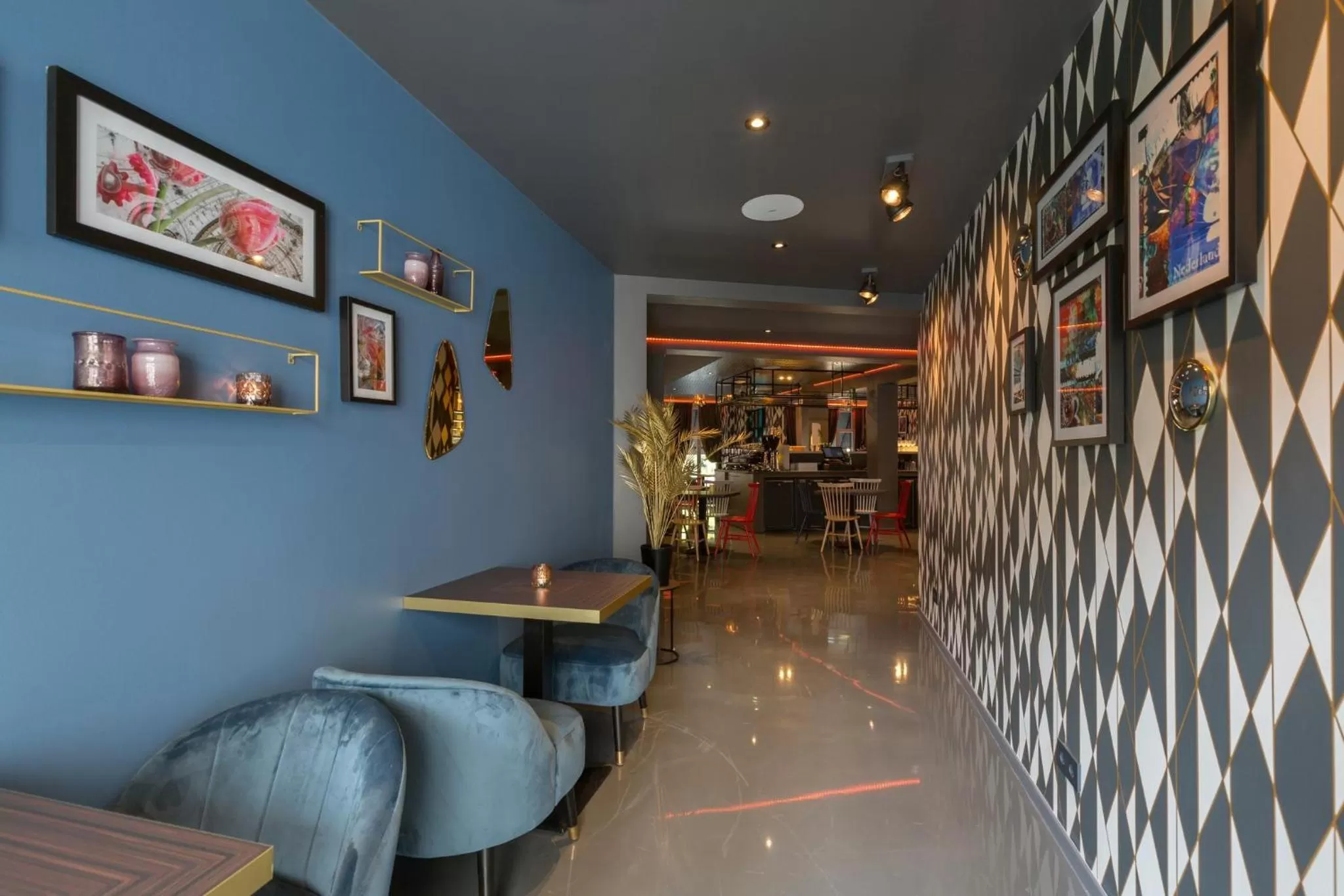 Decorative detail in Leonardo Boutique Museumhotel