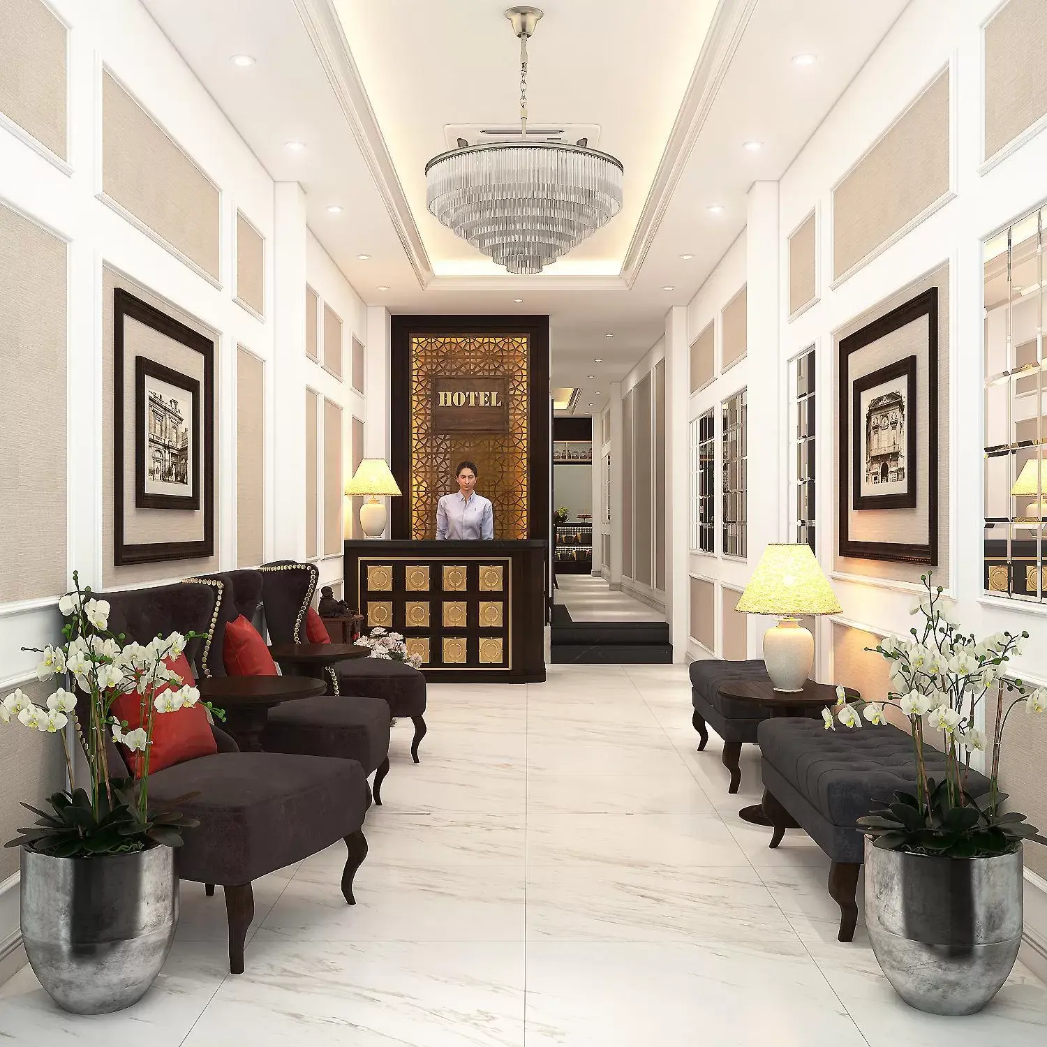 Lobby or reception in Antique Angel Hotel Lobby or reception in Antique Angel Hotel