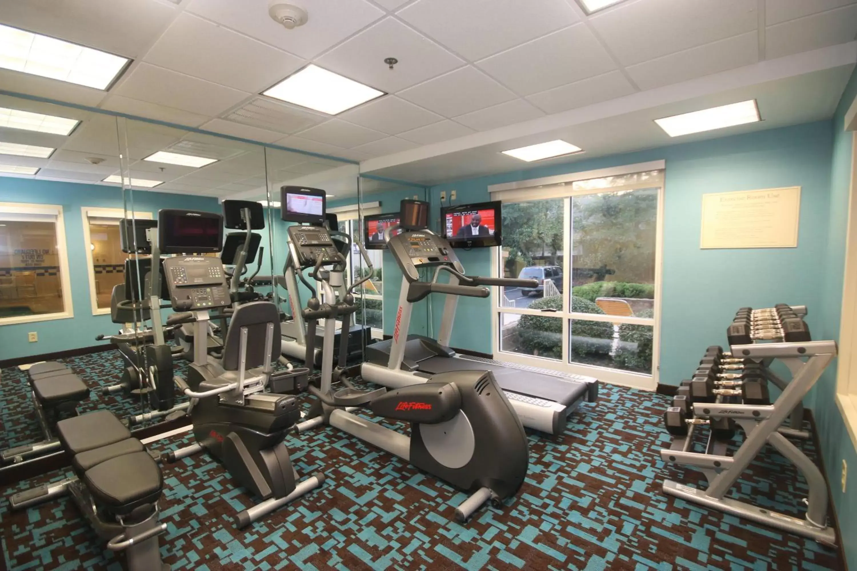 Fitness centre/facilities, Fitness Center/Facilities in Fairfield Inn & Suites by Marriott Aiken