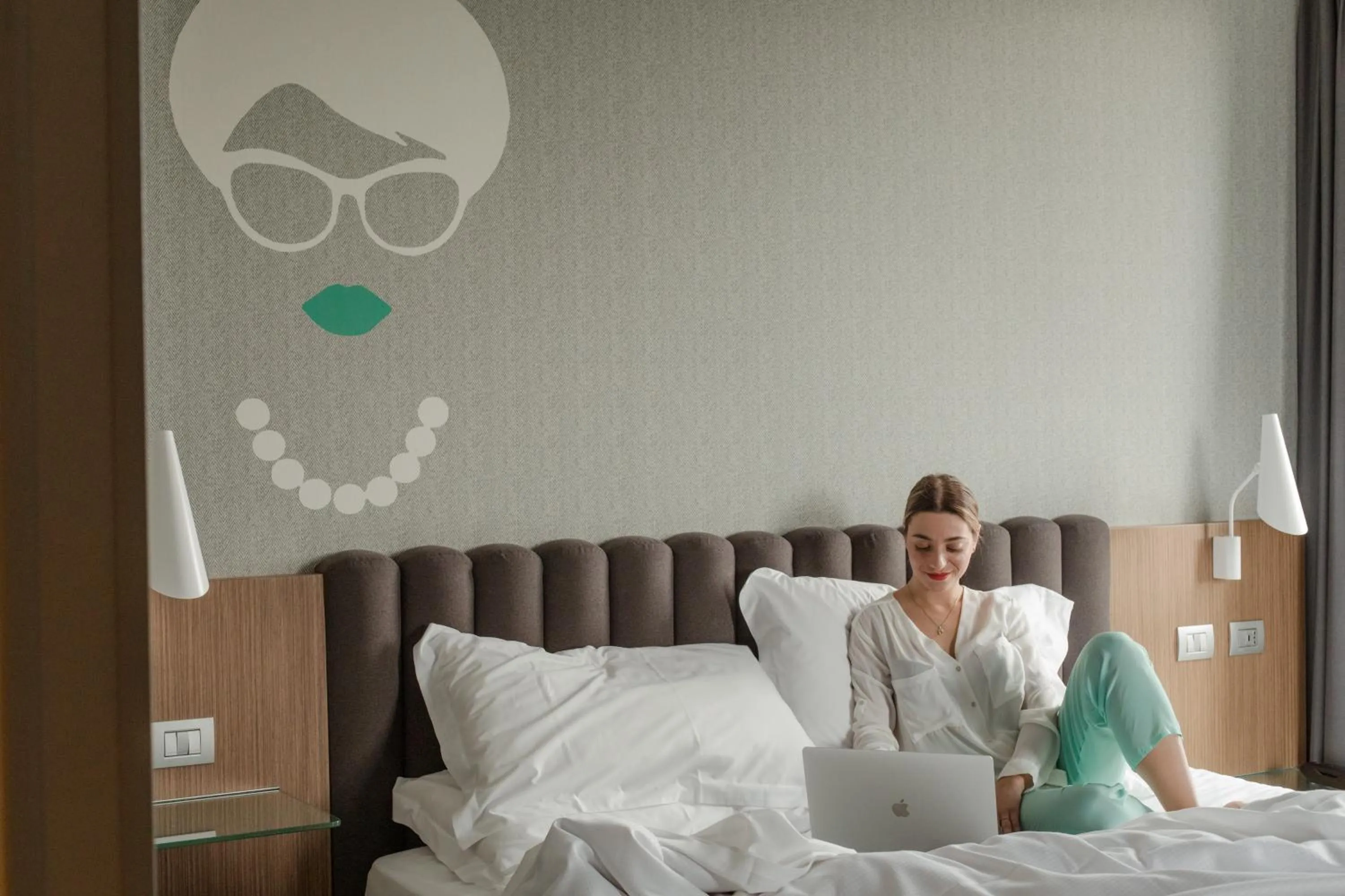 Bed in G Hotel Pescara