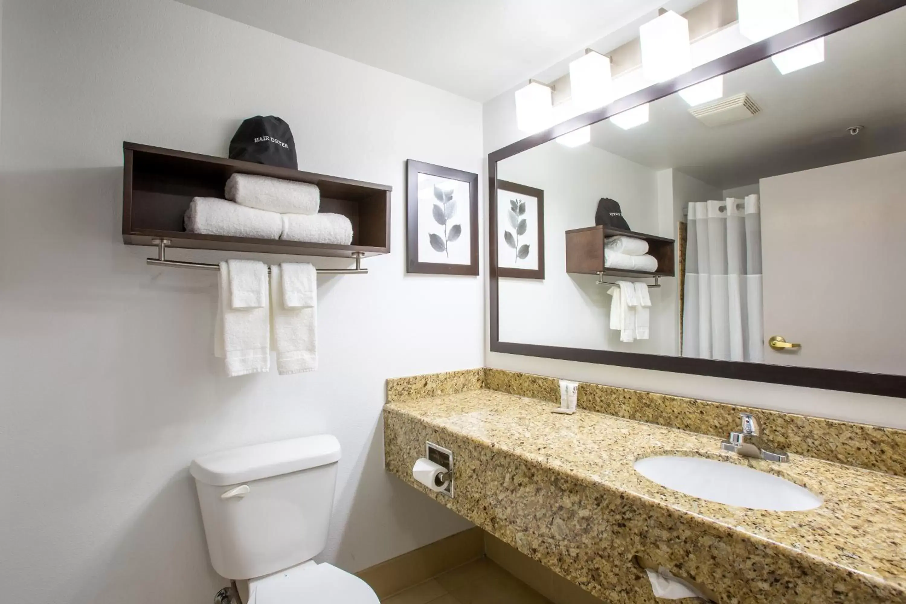 Bathroom in Country Inn & Suites by Radisson, Tucson City Center, AZ
