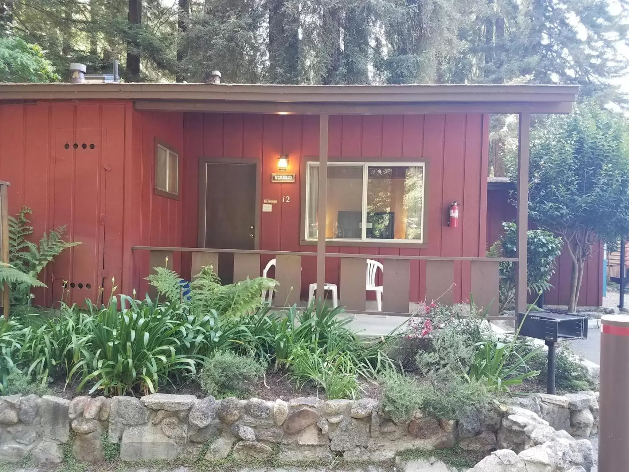 Facade/entrance in Fern River Resort