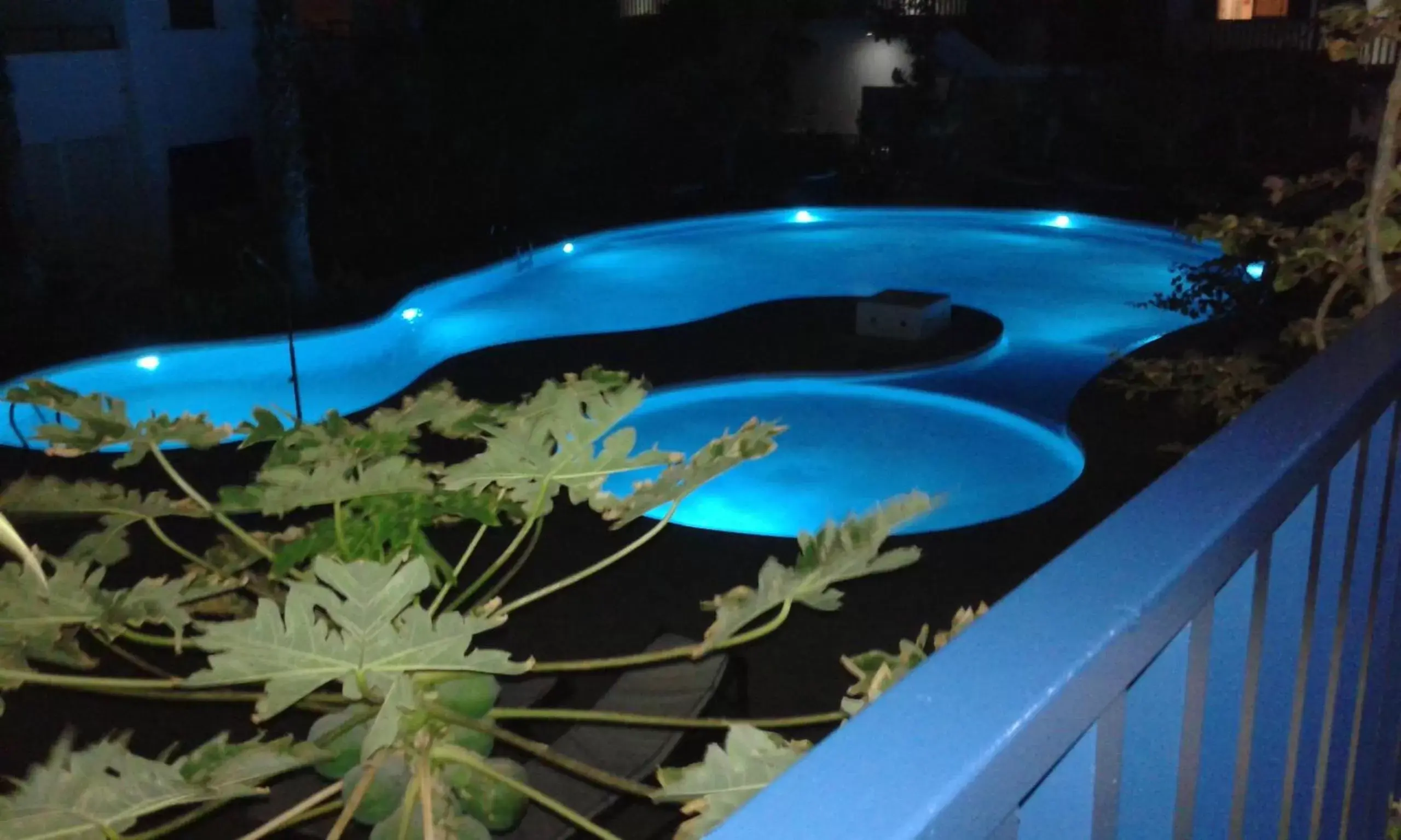 Night, Swimming Pool in Leme Bedje Residence