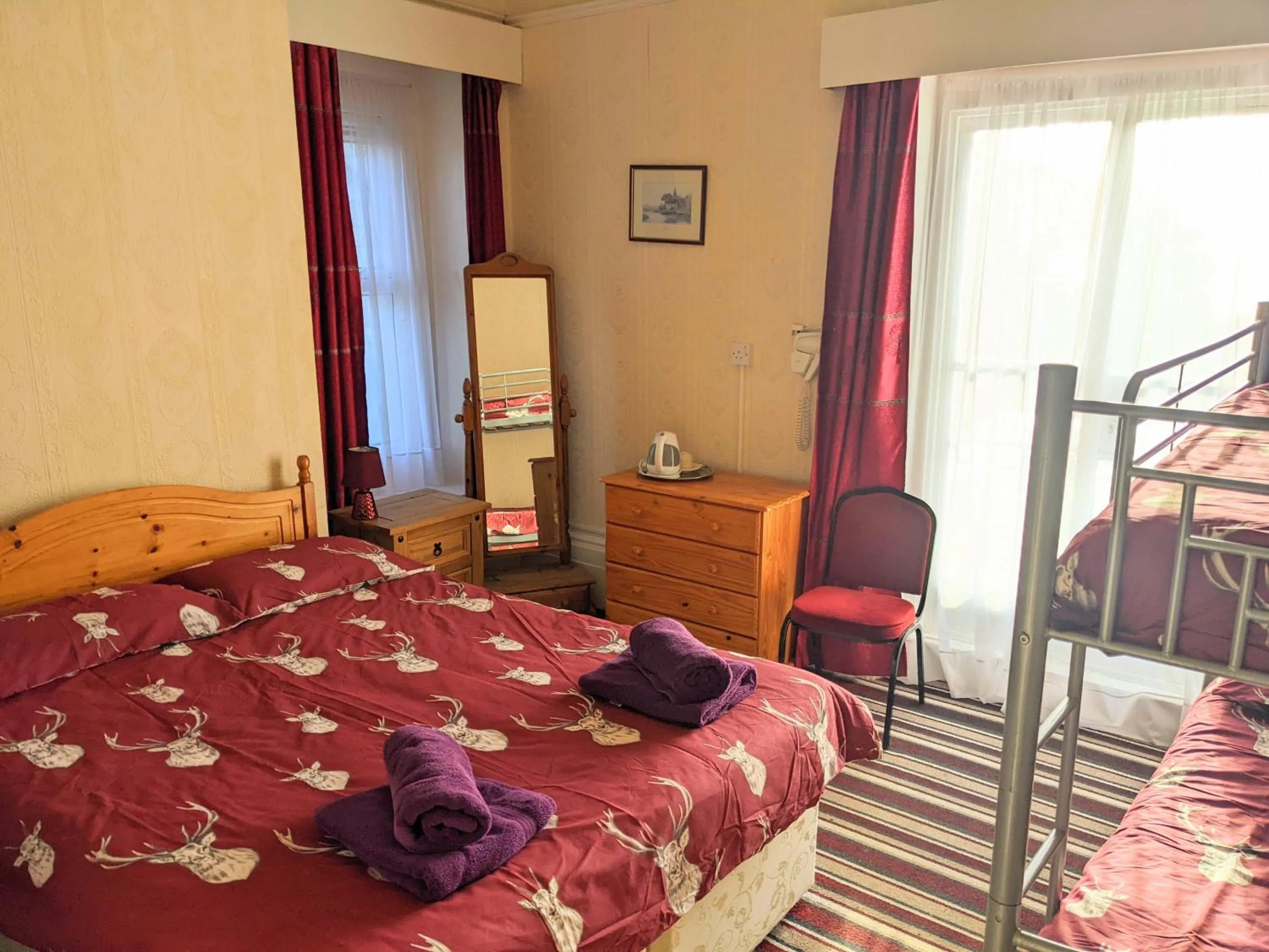 Bed in Altavia Hotel