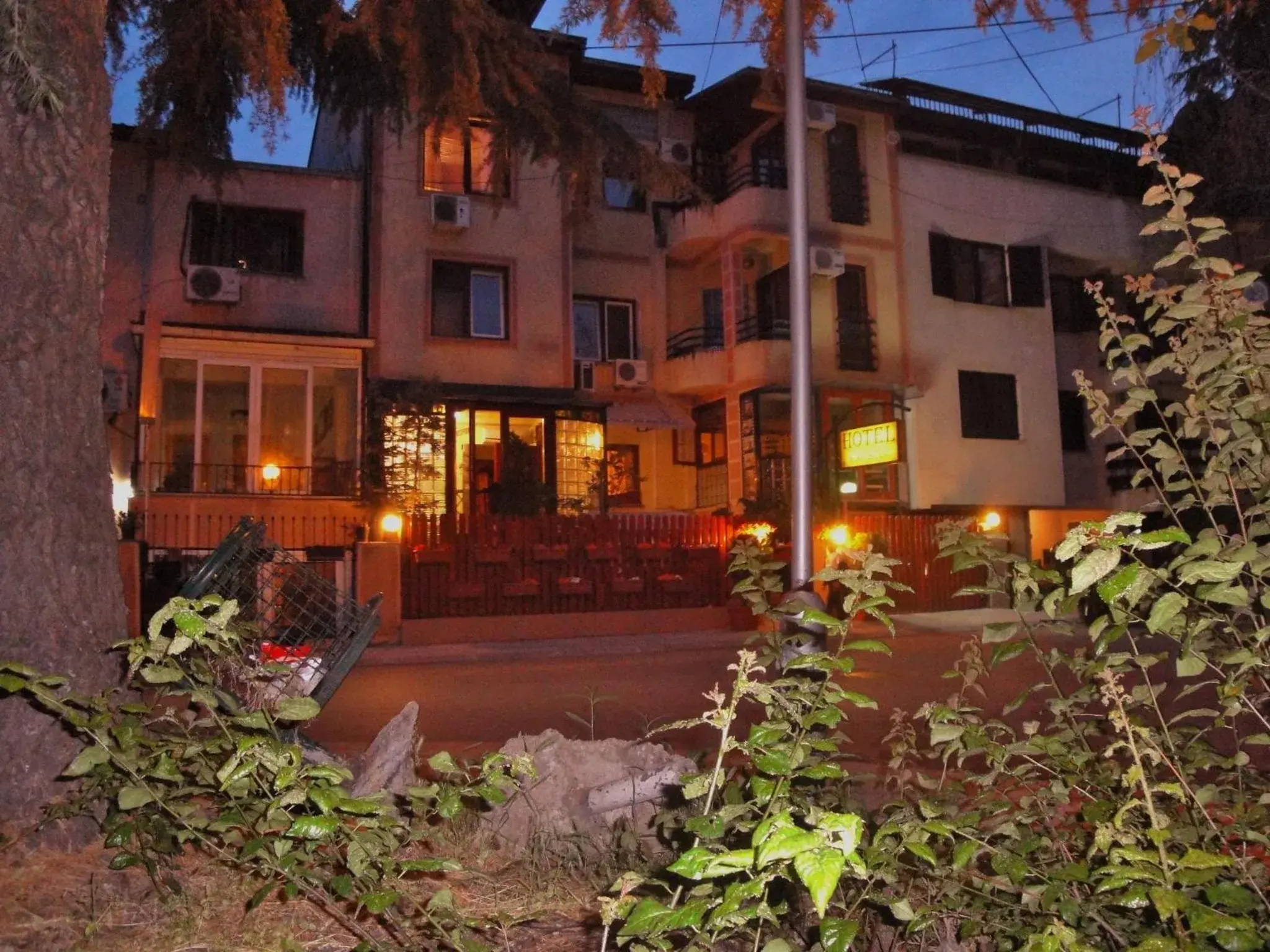 Facade/entrance, Property Building in Hotel Kapistec Skopje