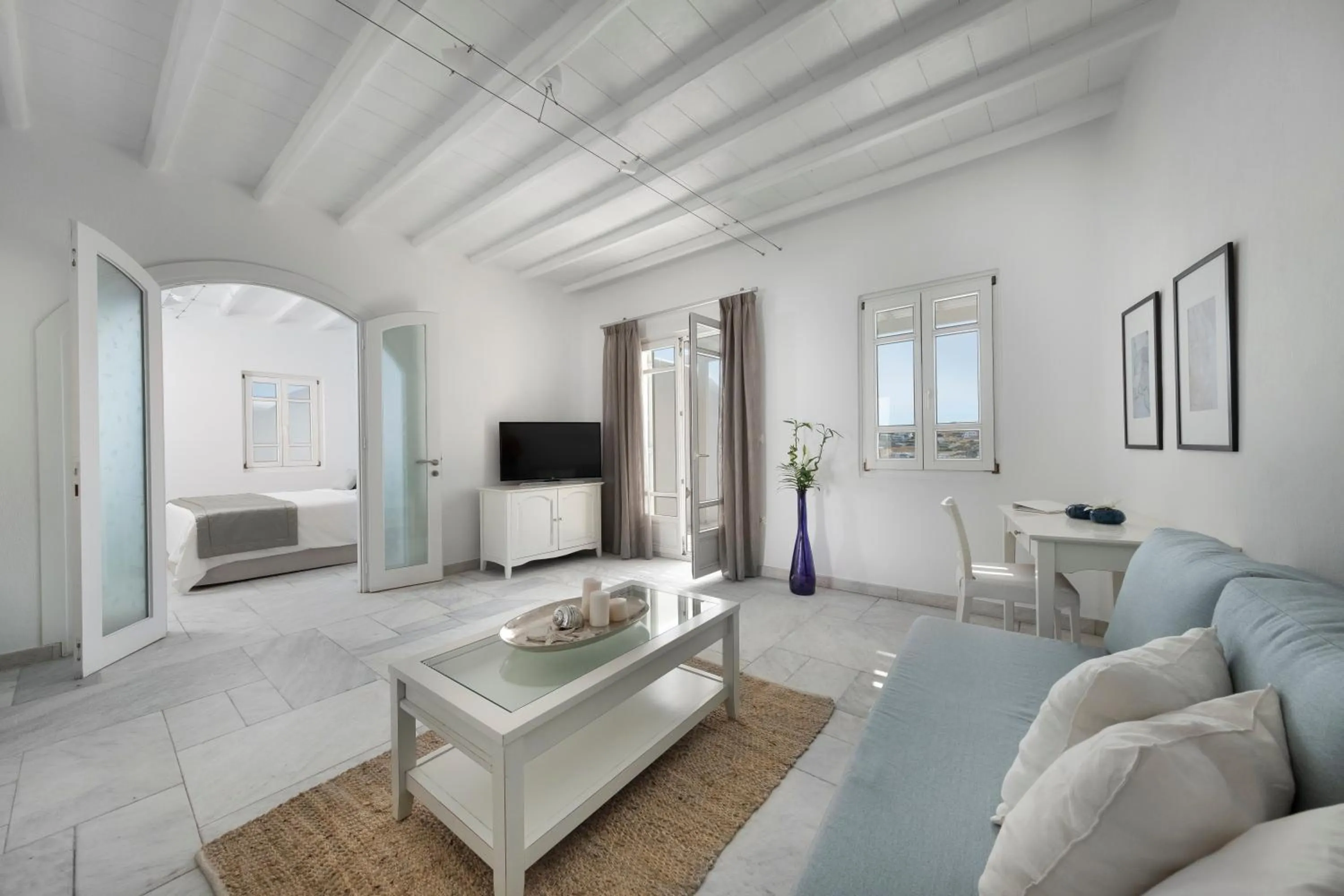 Bedroom in Deliades Hotel