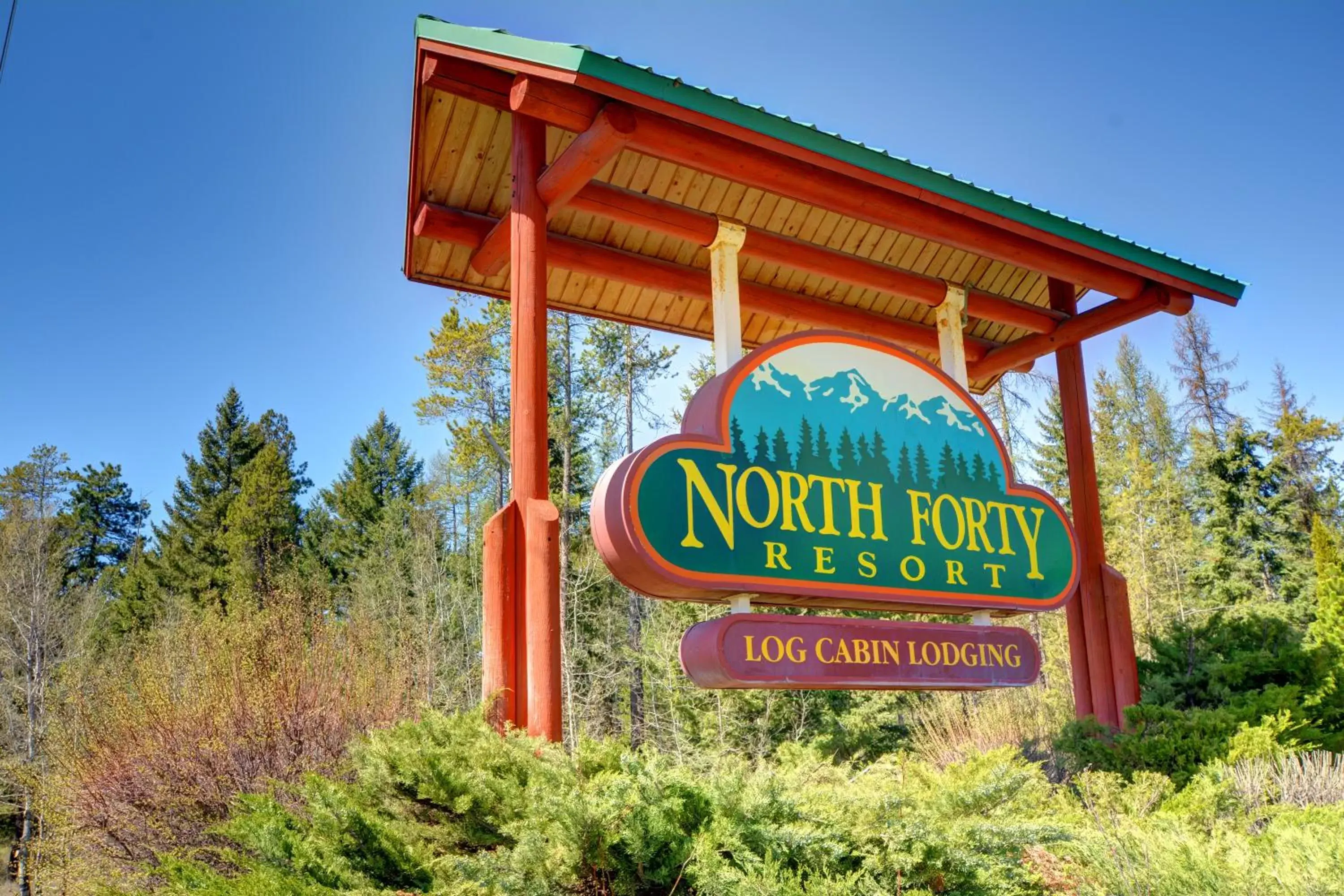 Property logo or sign in North Forty Resort