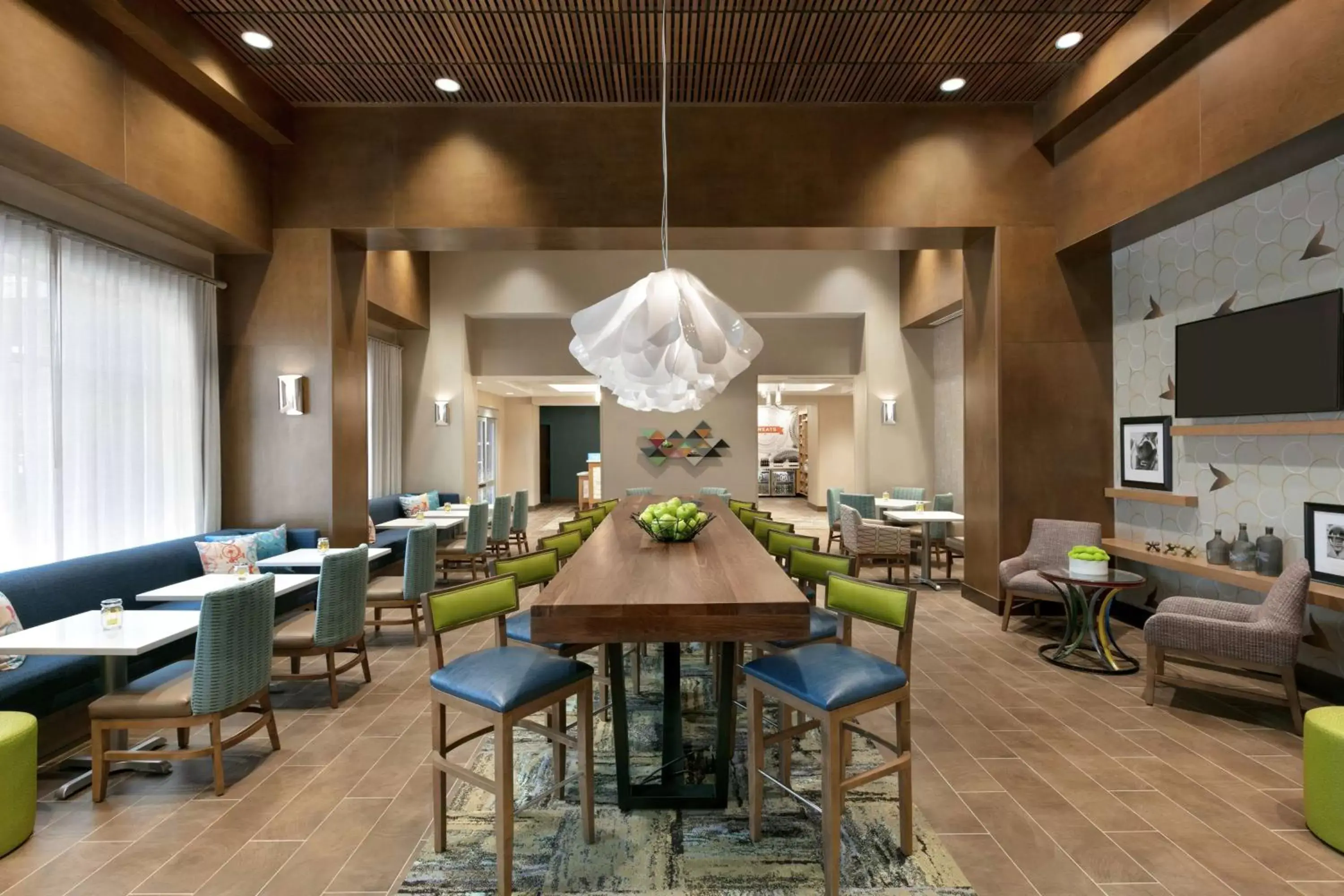 Lobby or reception, Restaurant/Places to Eat in Hampton Inn And Suites By Hilton Johns Creek