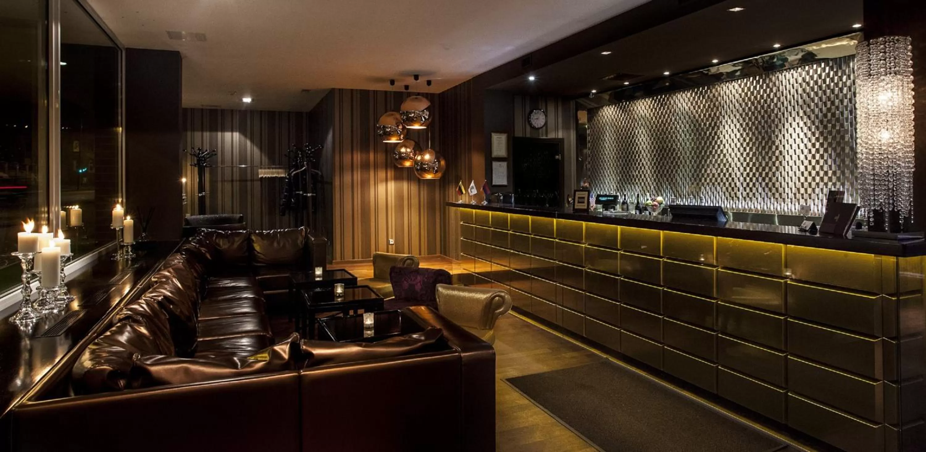 Lobby or reception in Ararat All Suites Hotel Klaipeda