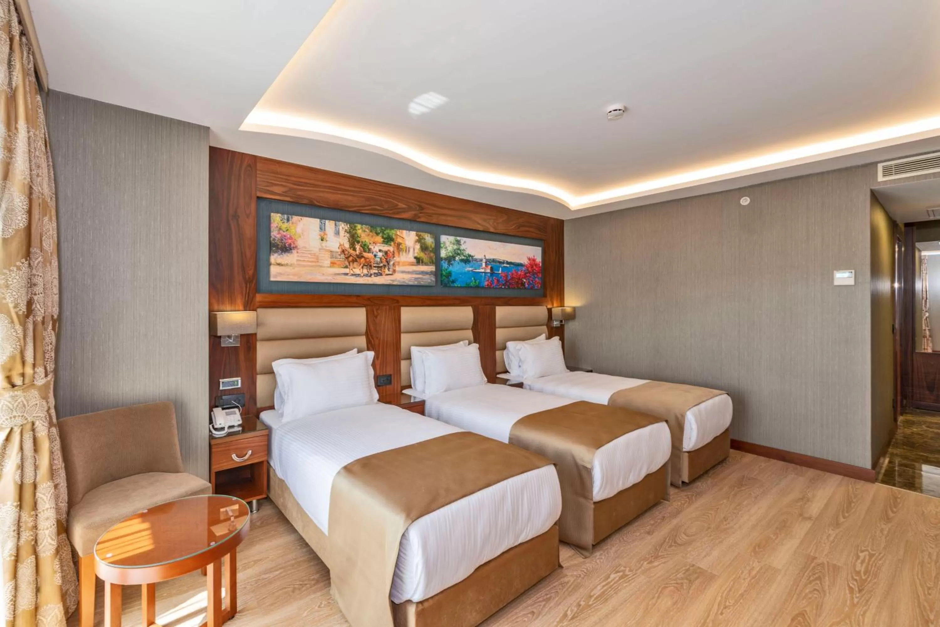 Bed in Piya Sport Hotel