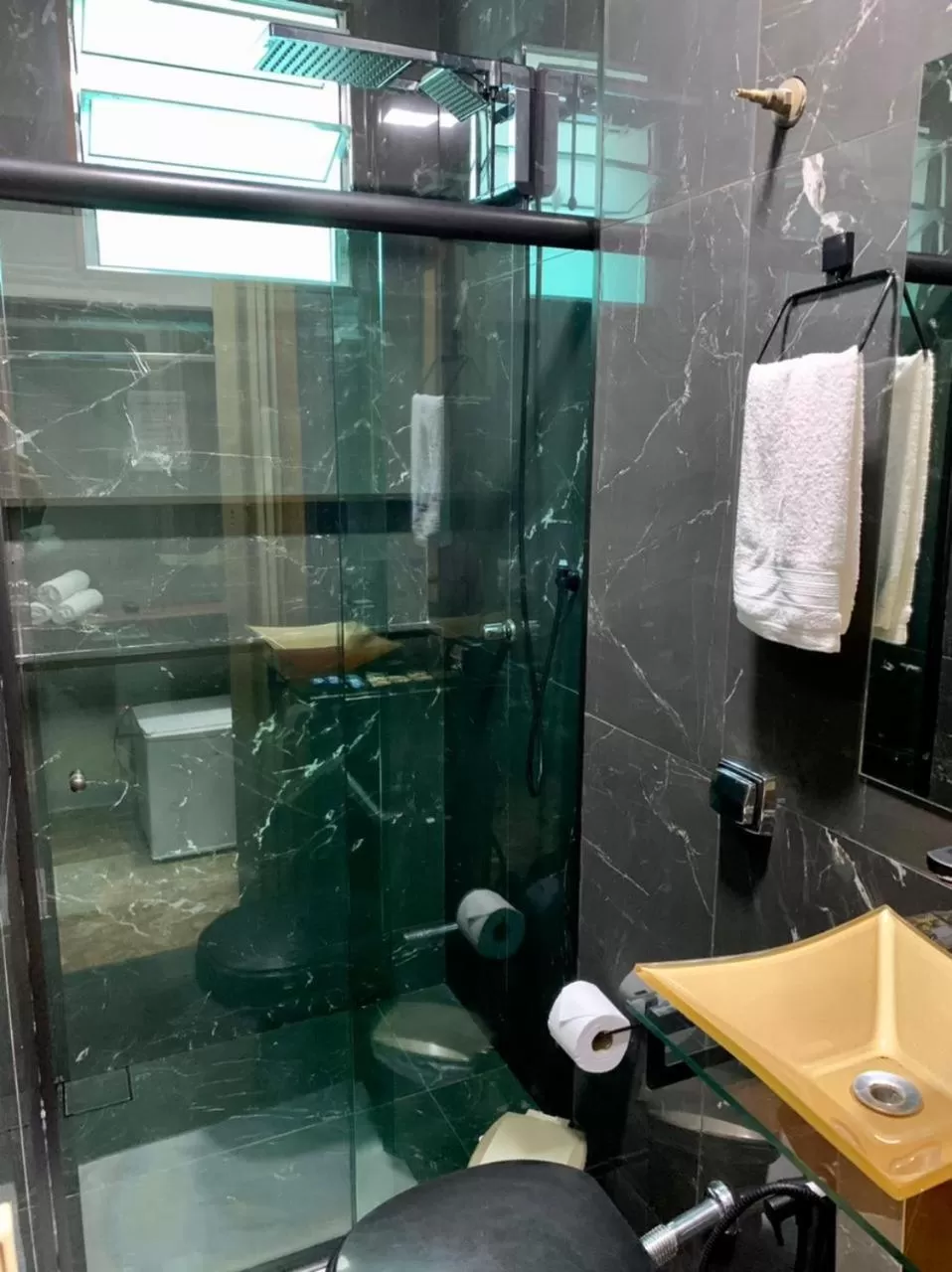 Bathroom in Santa Cecília Pousada