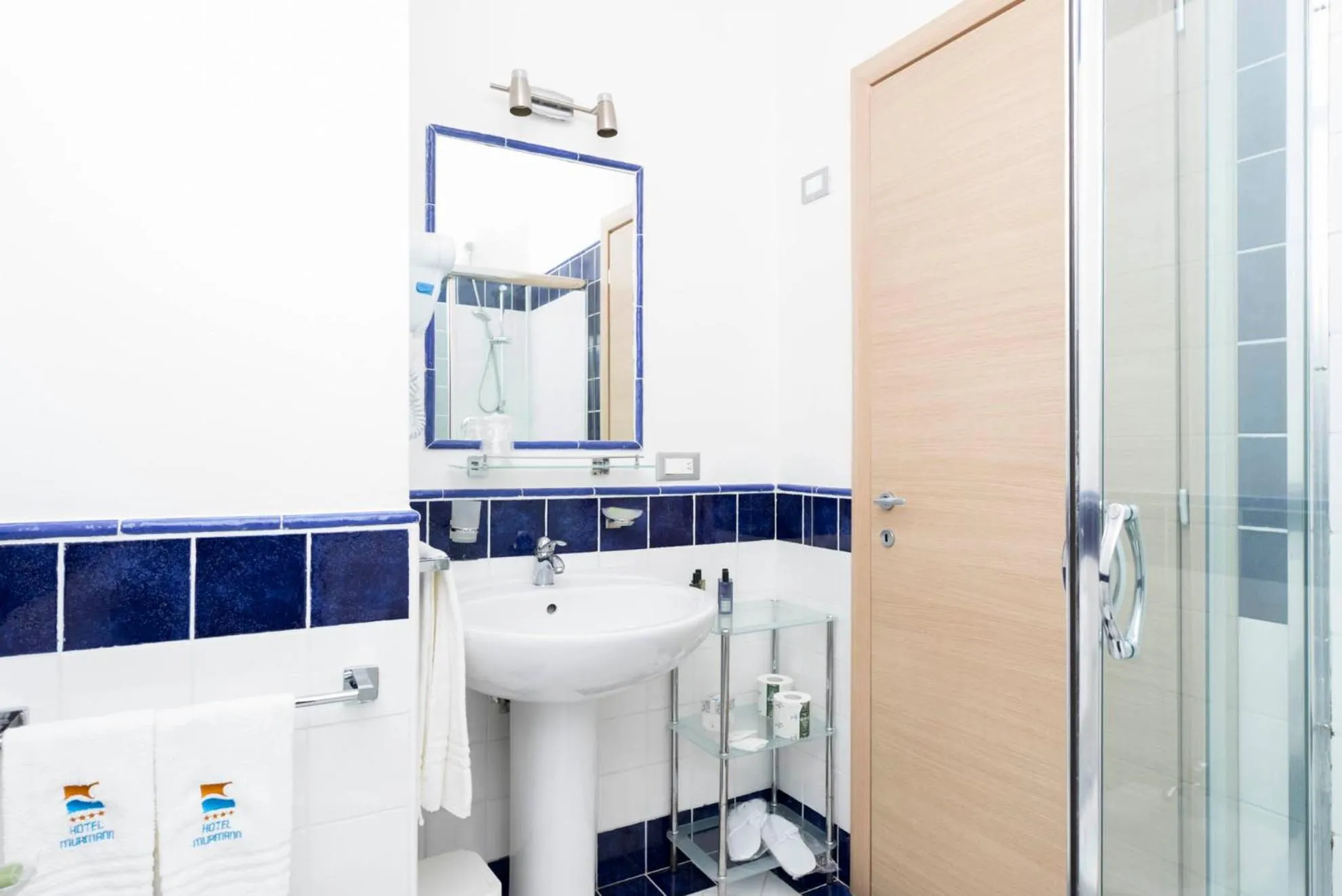 Shower in Hotel Murmann