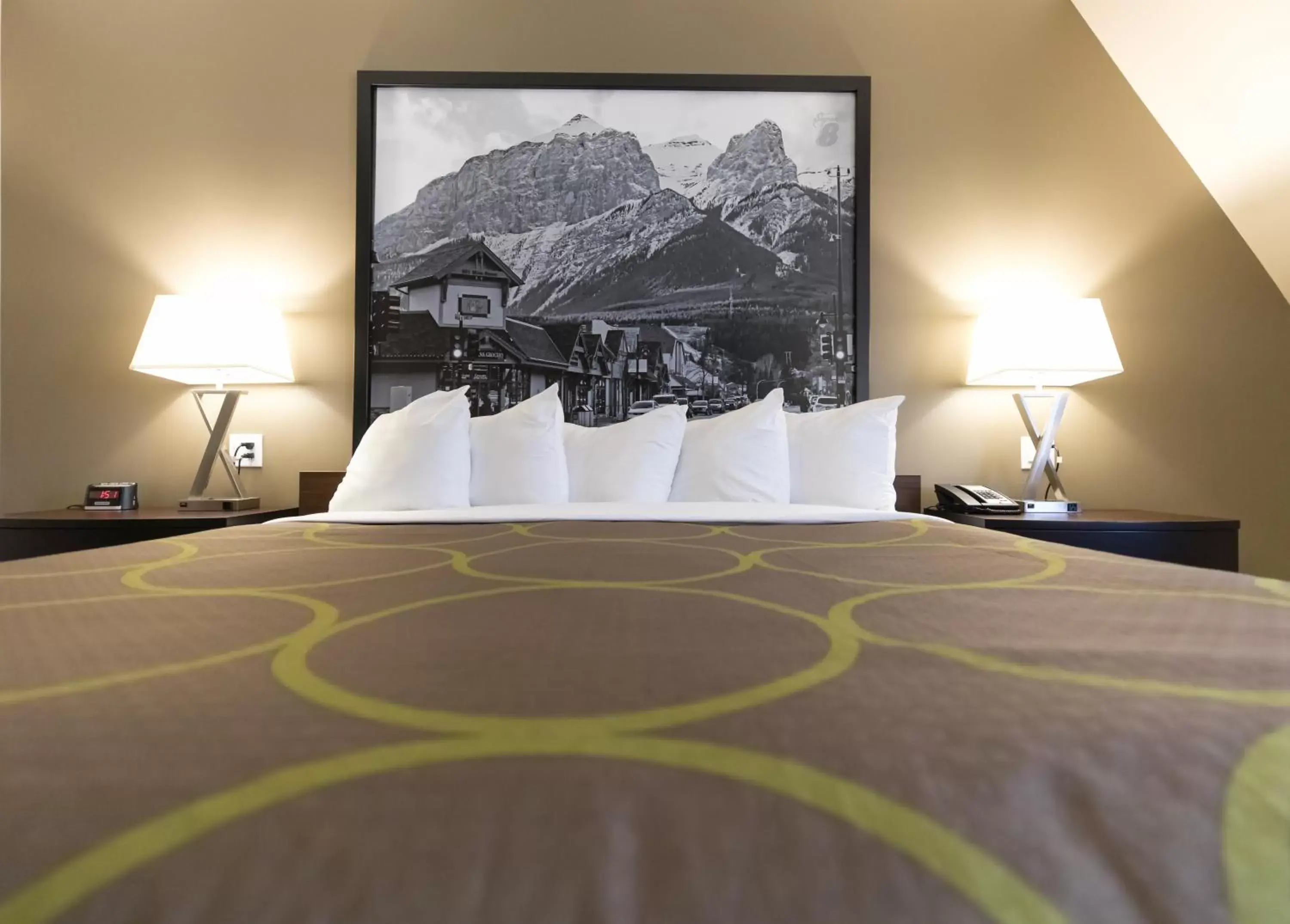 Bed in Super 8 by Wyndham Canmore