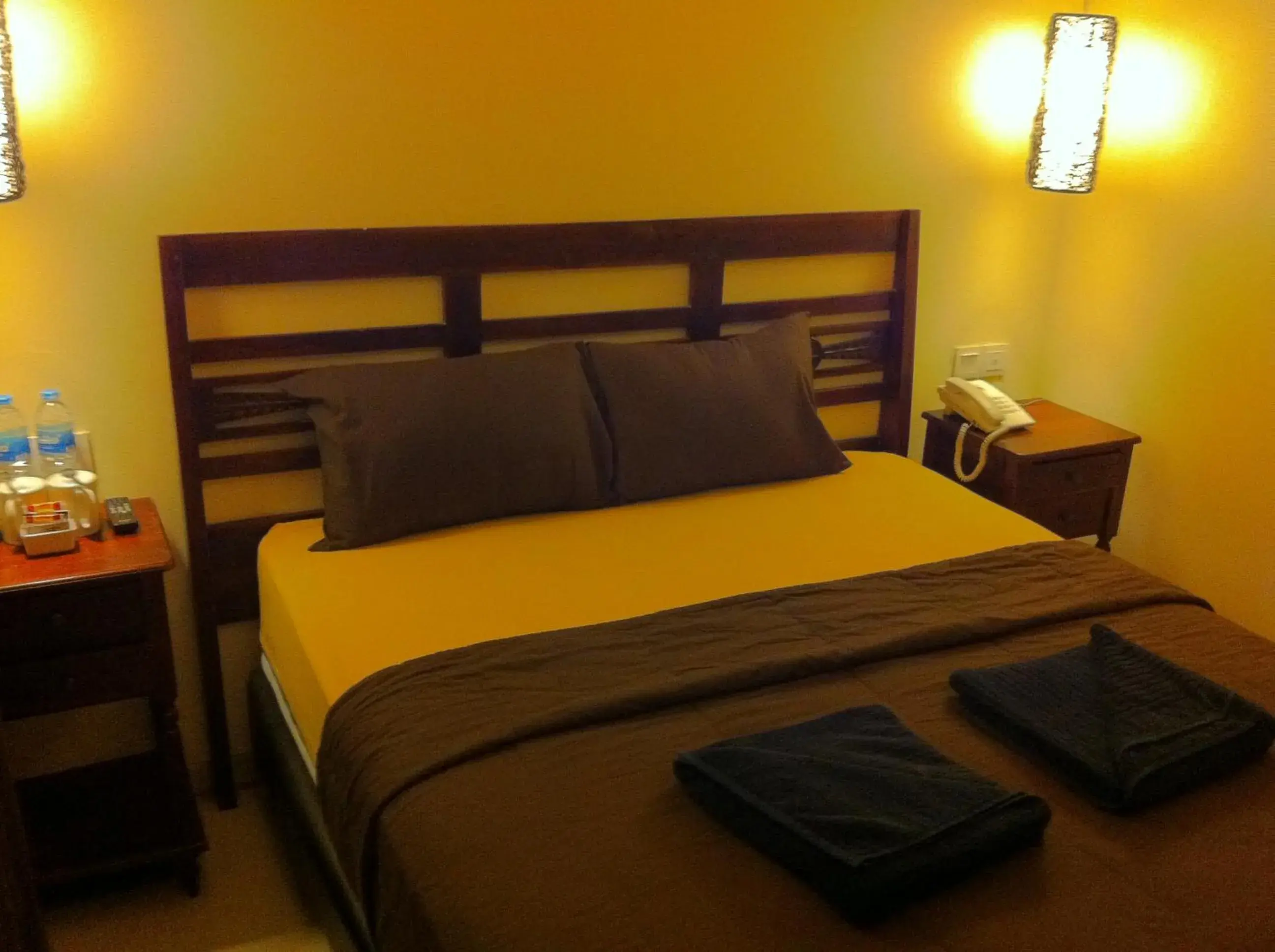 Bed in Coco de Heaven Hotel