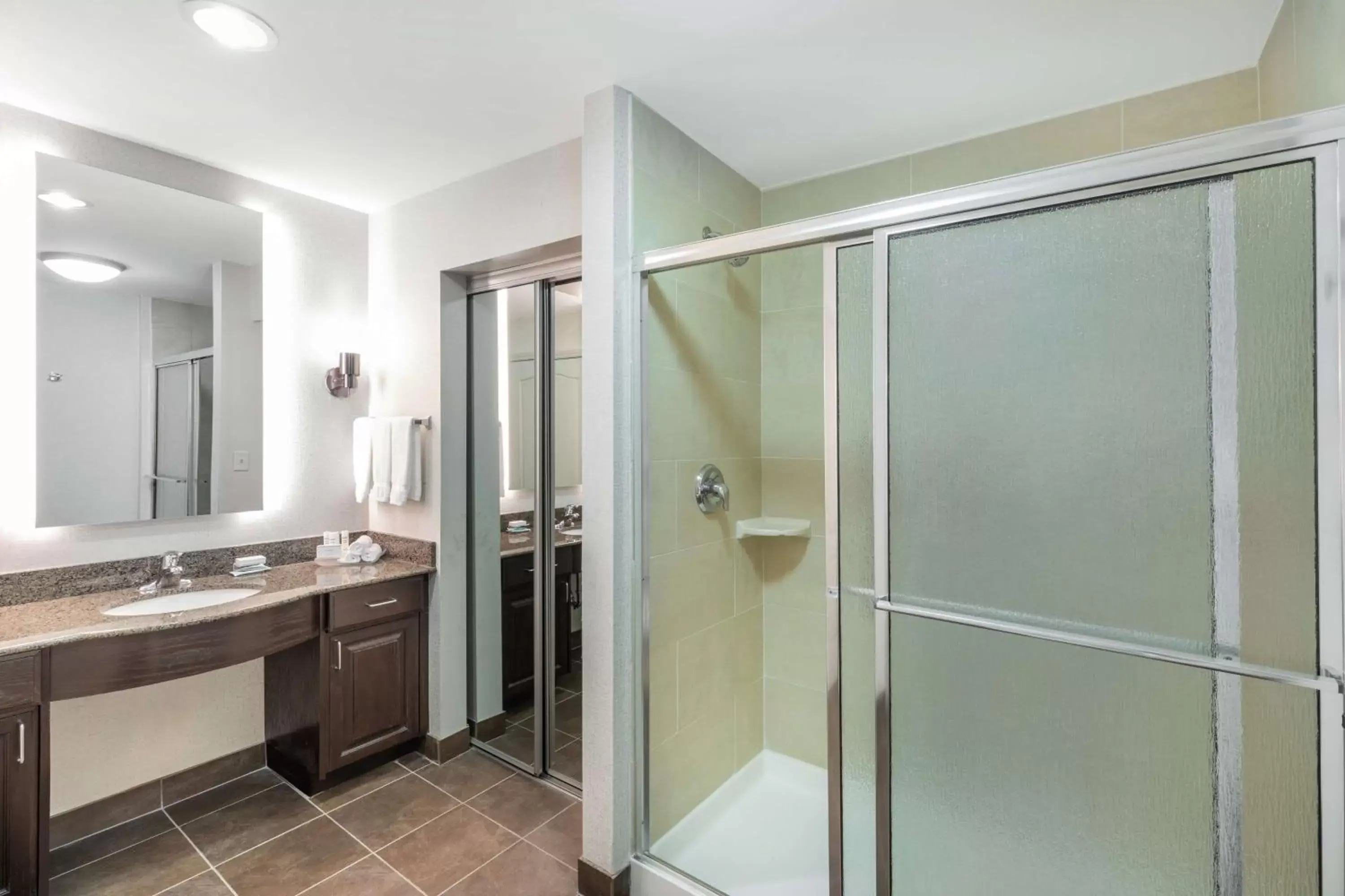 Bathroom in Homewood Suites by Hilton Waco