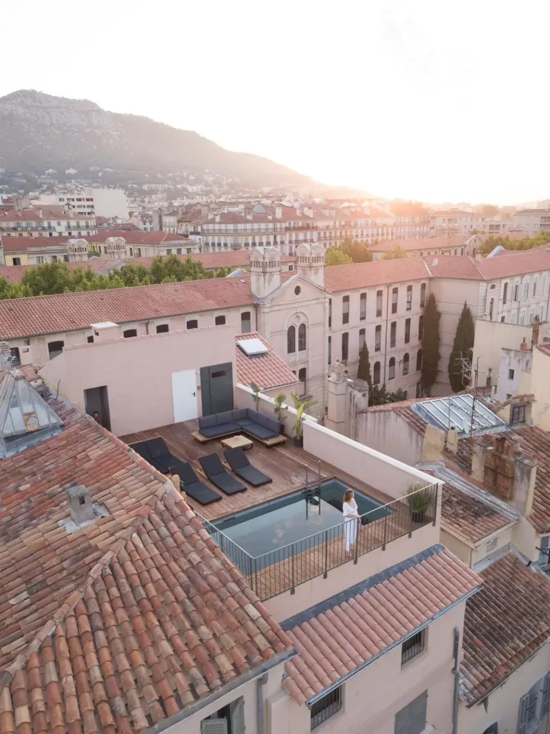 City view, Pool View in Grand Hôtel Dauphiné, Boutique Hôtel & Suites