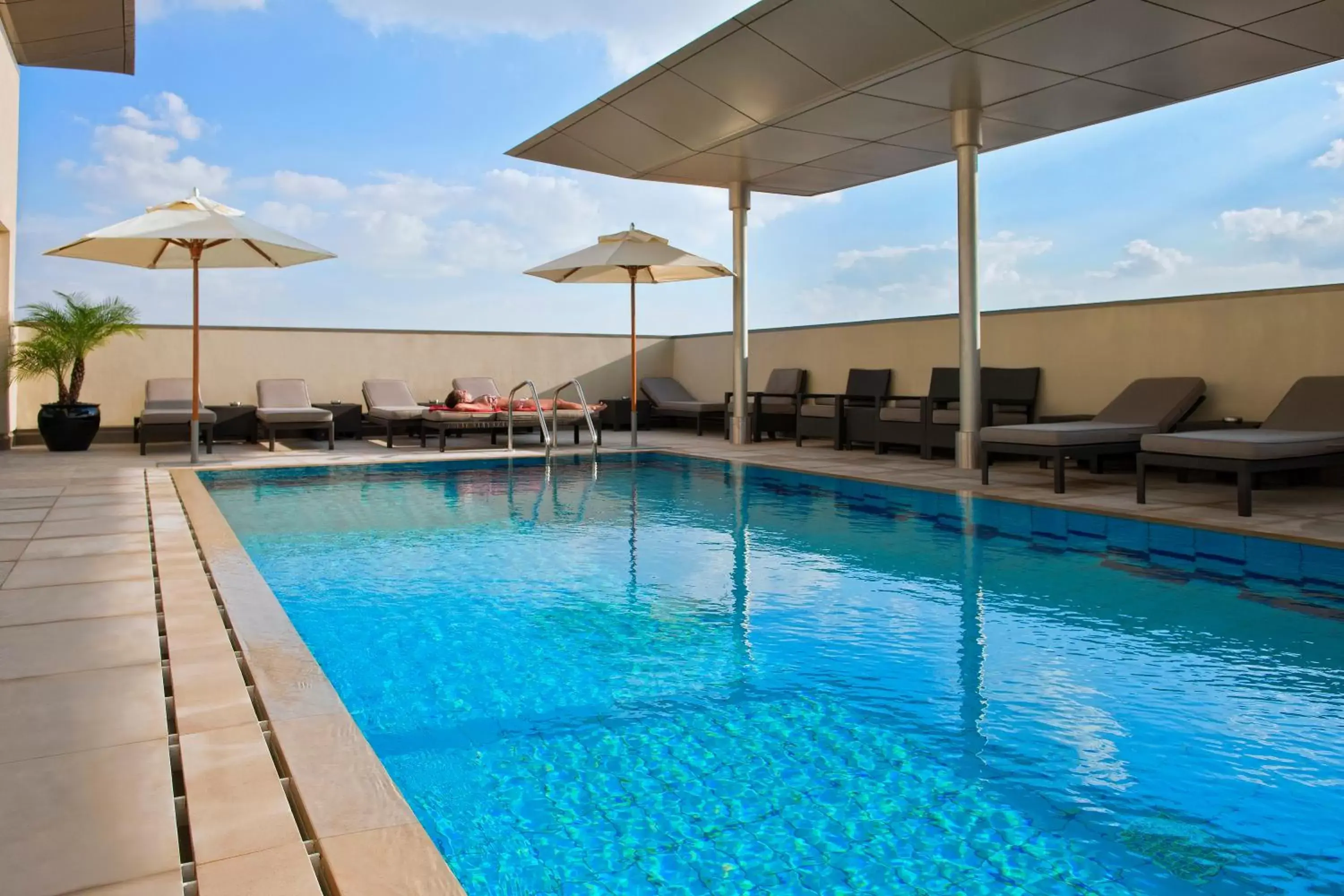 Swimming pool in Centro Al Manhal by Rotana Swimming pool in Centro Al Manhal by Rotana