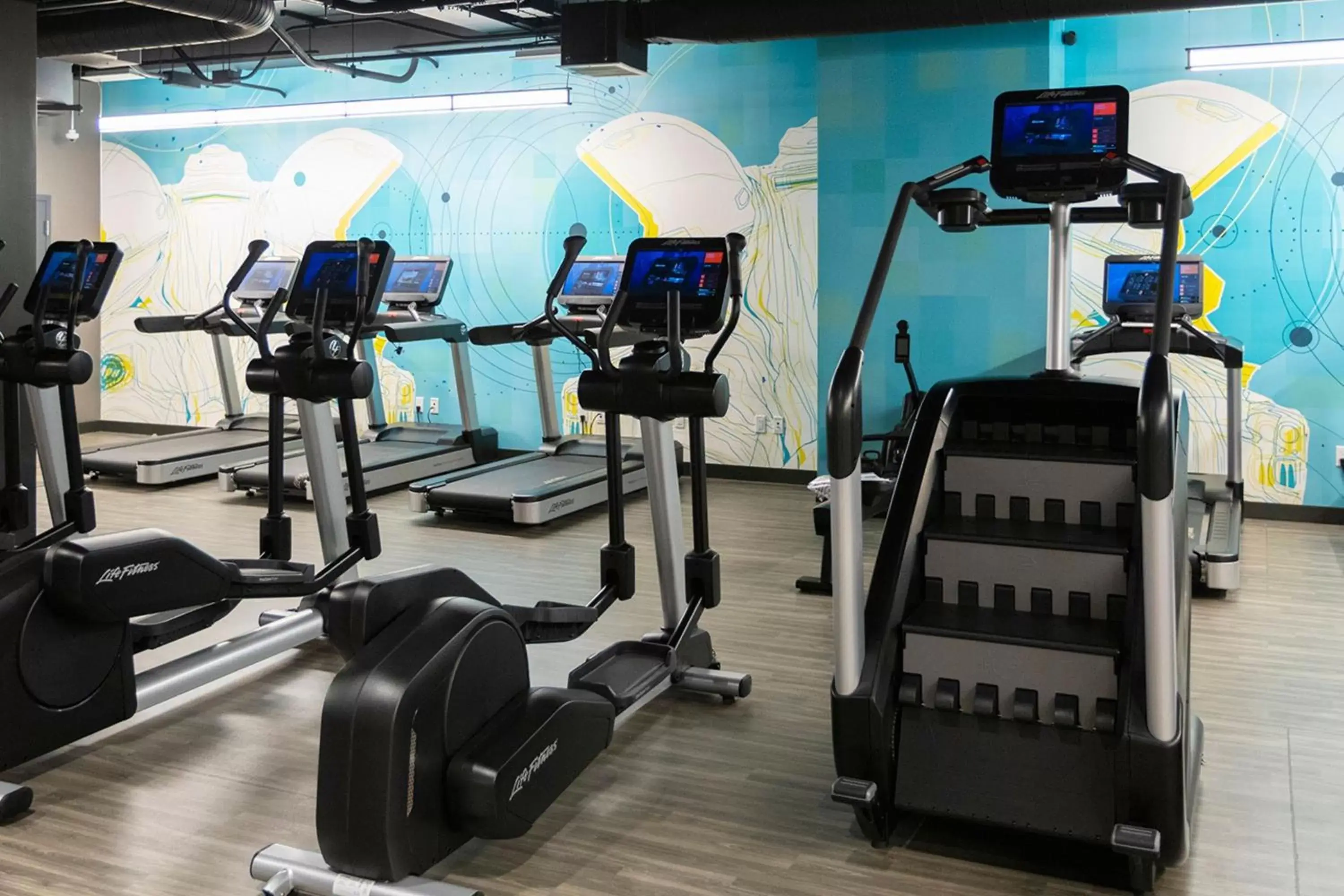 Fitness centre/facilities, Fitness Center/Facilities in Astra Hotel, Seattle, A Tribute Portfolio Hotel by Marriott