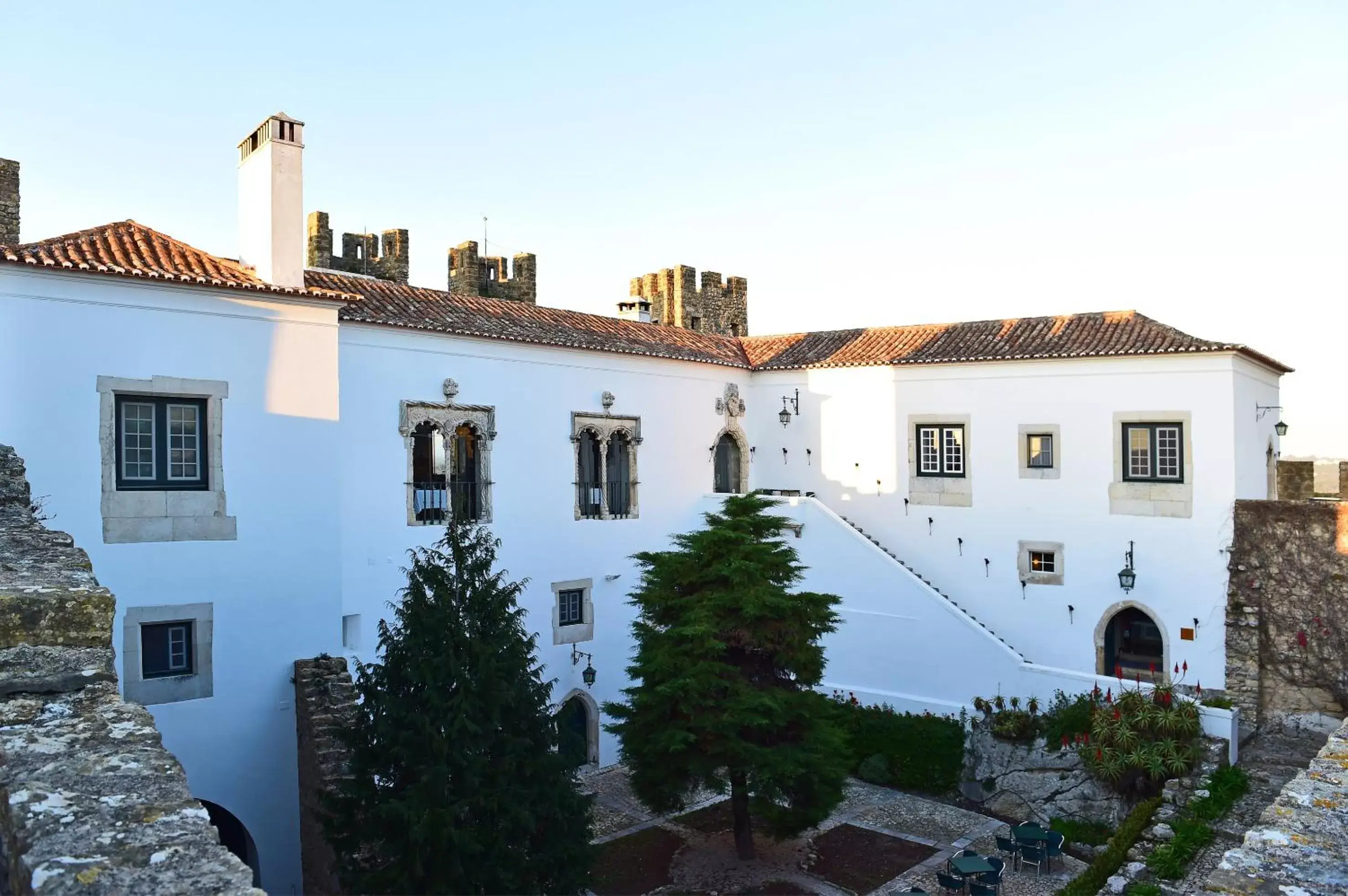 Facade/entrance, Property Building in Pousada Castelo de Obidos