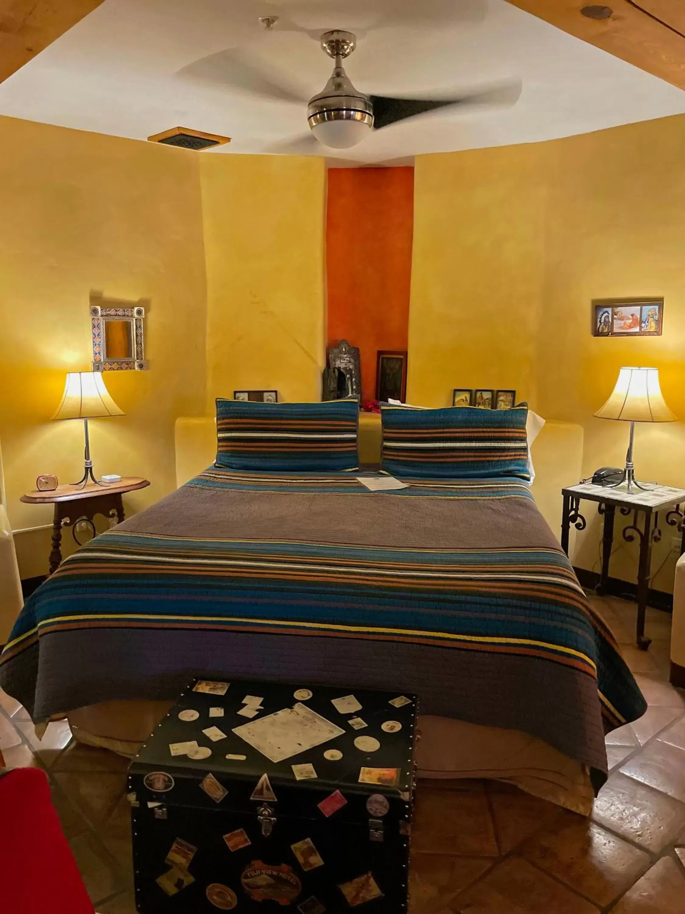 Bed in El Portal Sedona Hotel