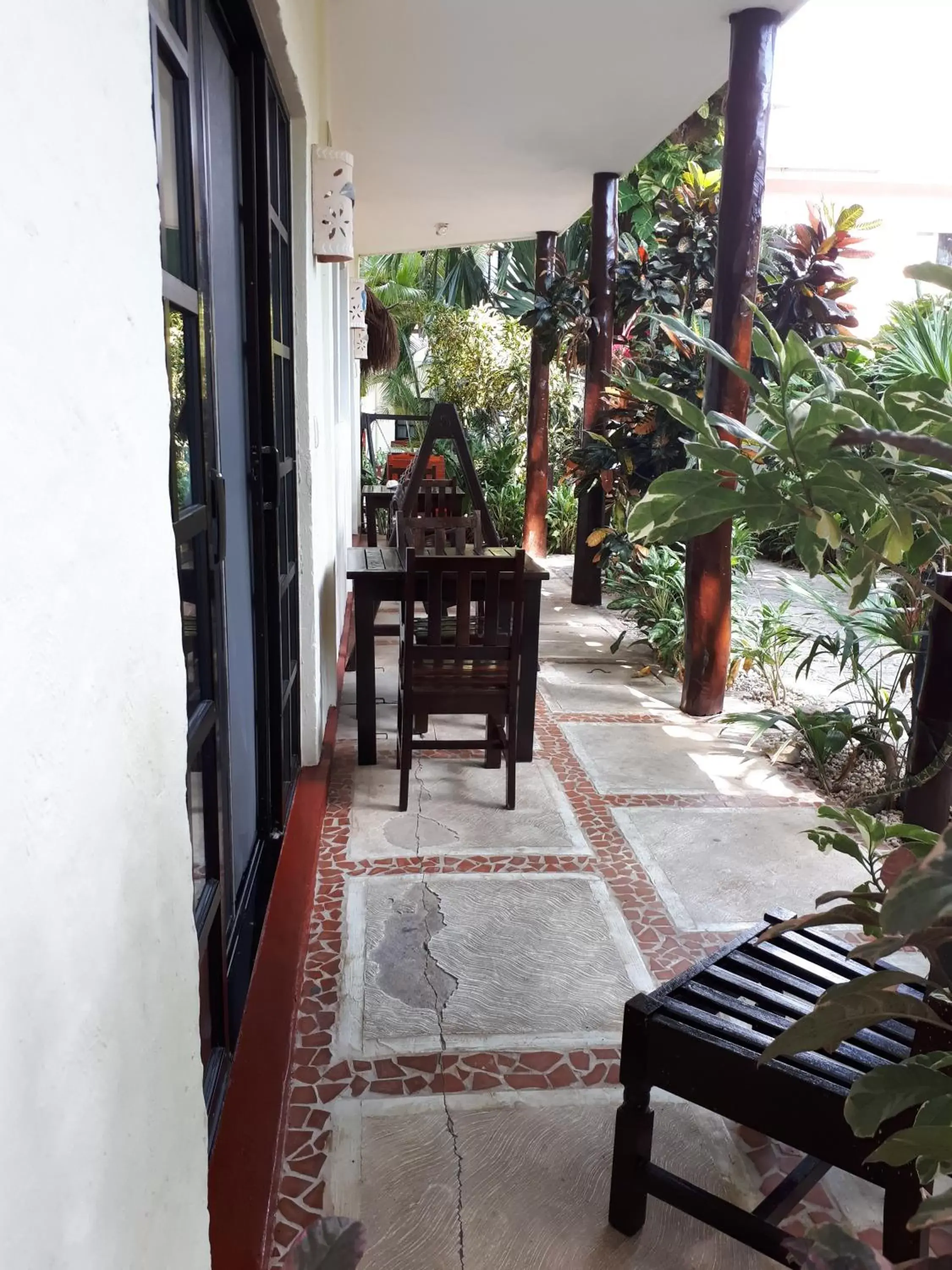 Patio, Balcony/Terrace in Hotel El Moro