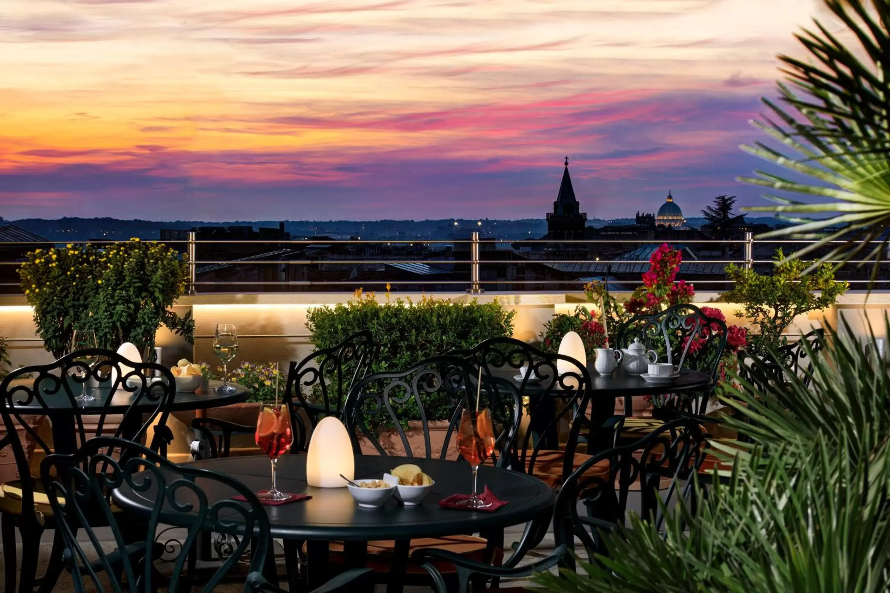 Balcony/Terrace in Marcella Royal Hotel - Rooftop Garden