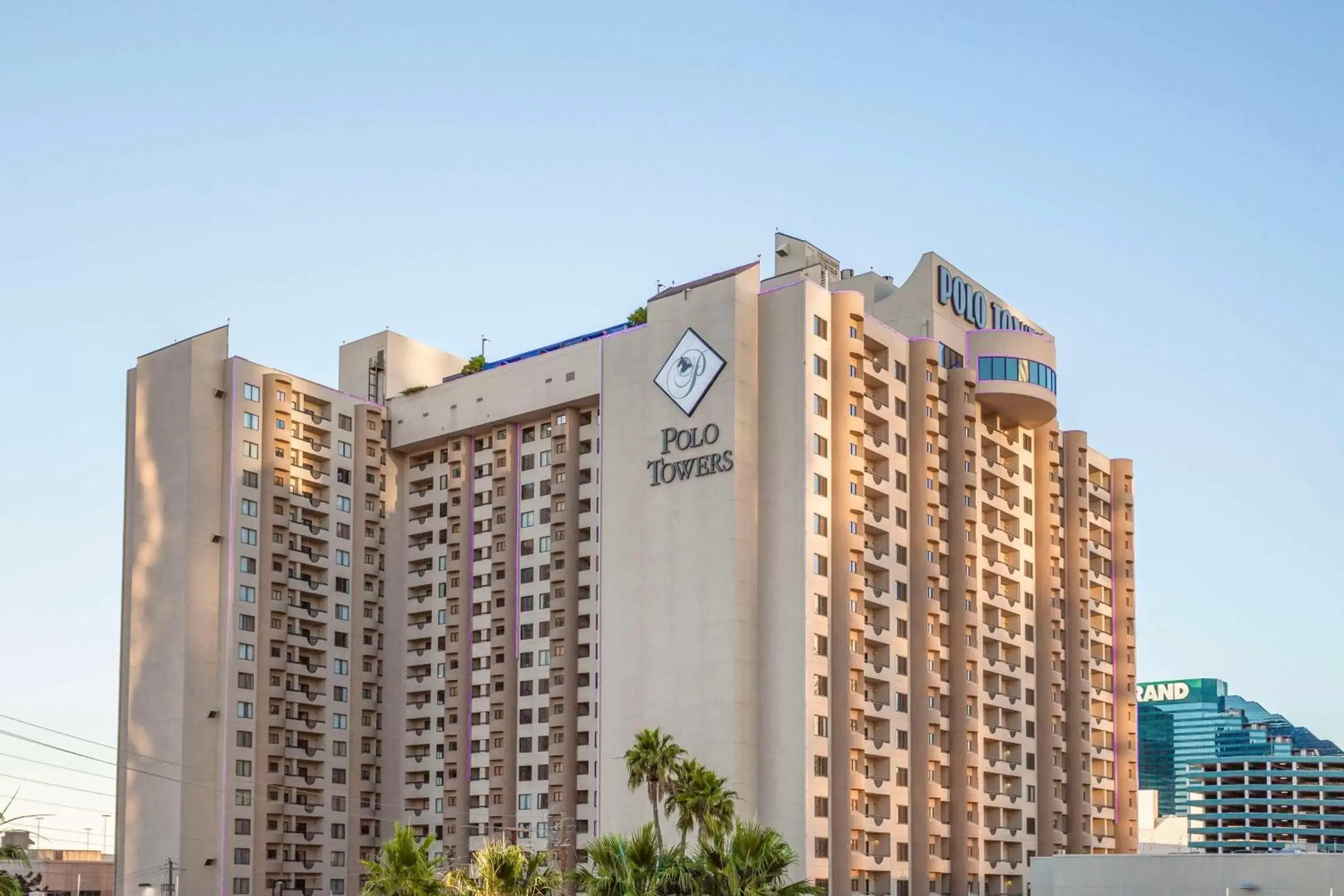Property Building in Hilton Vacation Club Polo Towers Las Vegas