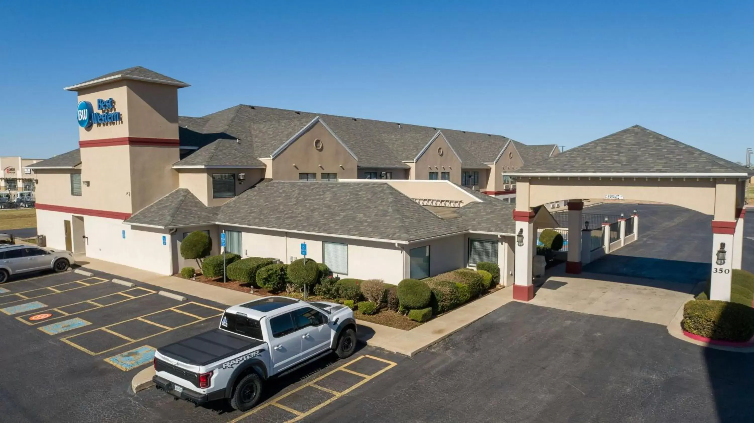 Property building in Best Western Abilene Inn and Suites