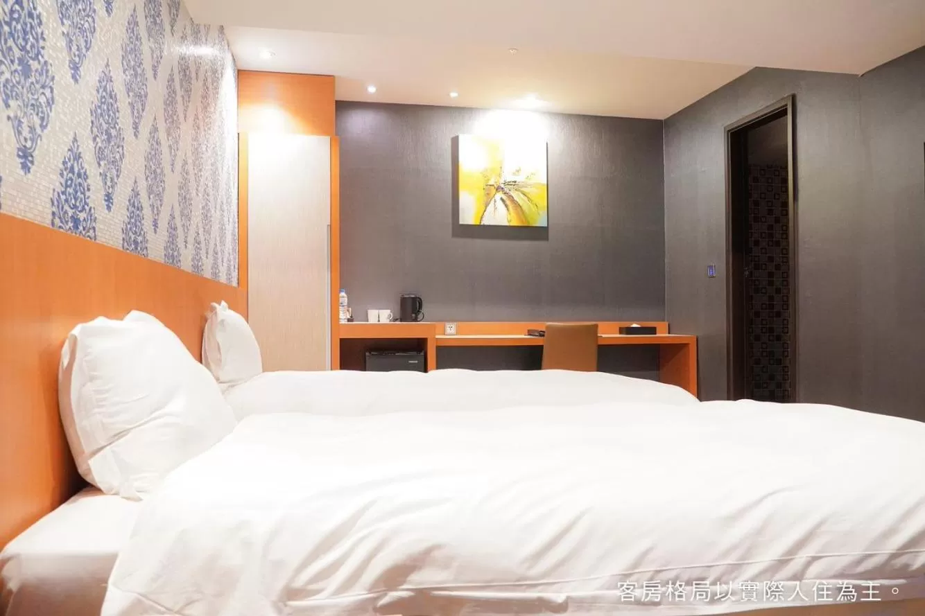 Bed in Talmud Hotel Yizhong