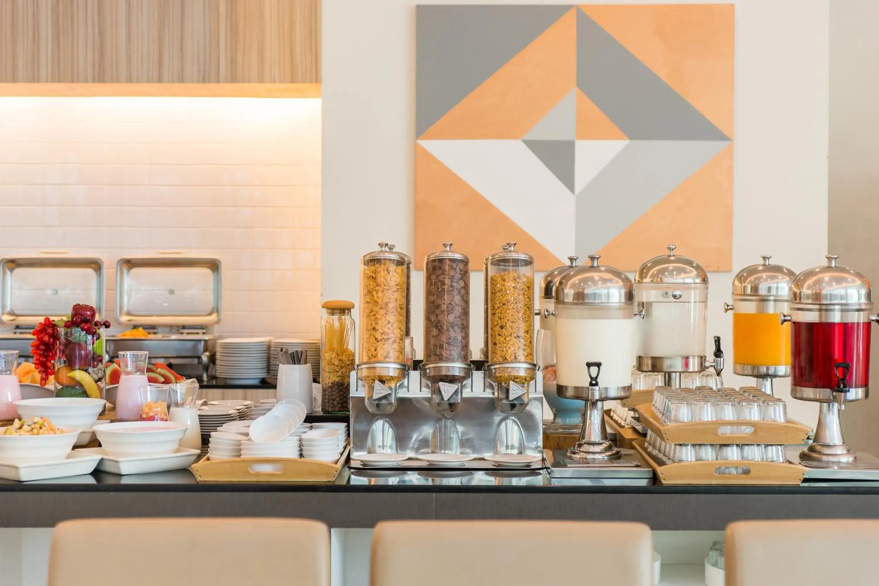 Buffet breakfast in J Inspired Hotel Pattaya Buffet breakfast in J Inspired Hotel Pattaya