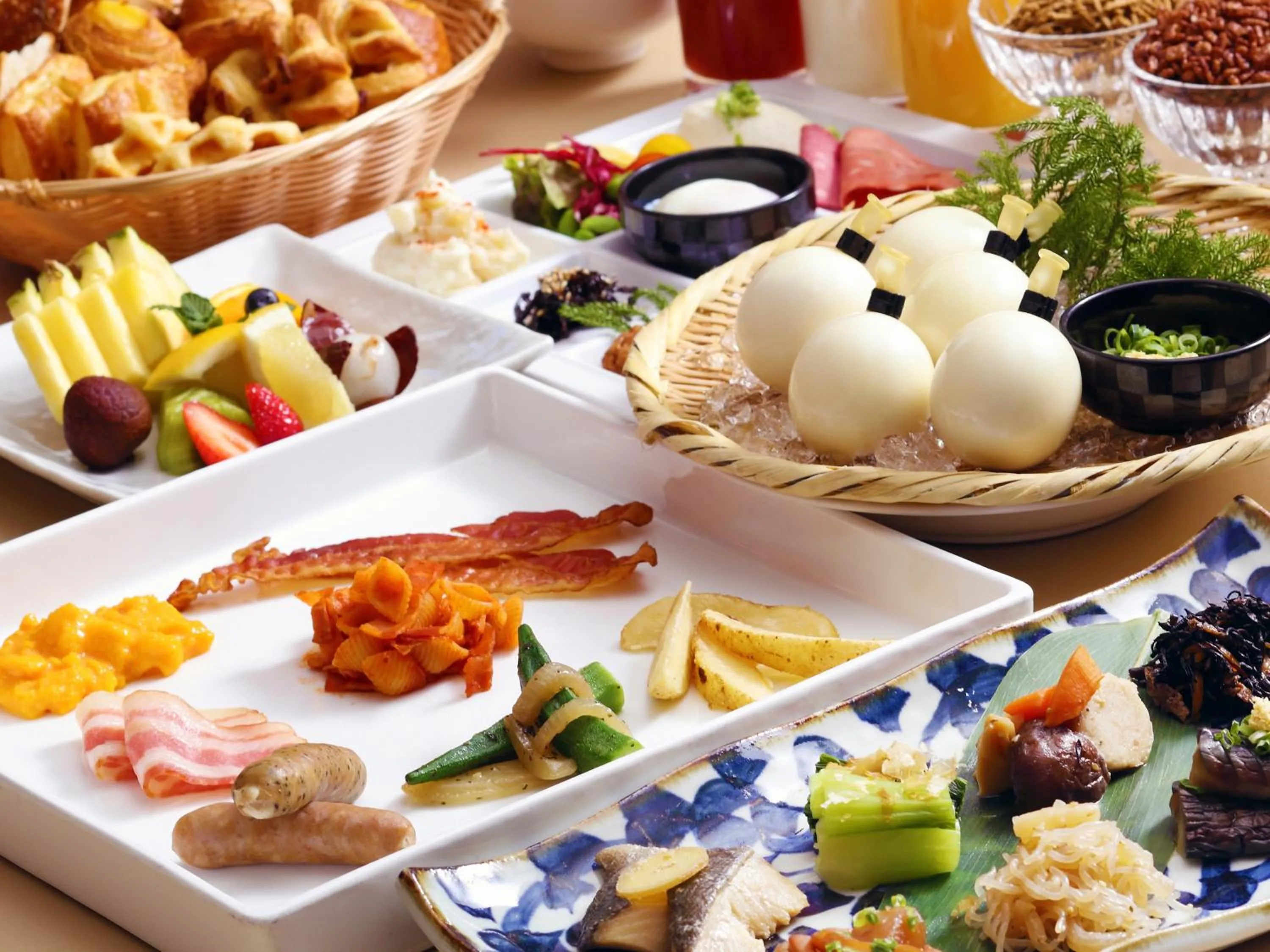 Food close-up in Hotel Den Haag Huis Ten Bosch